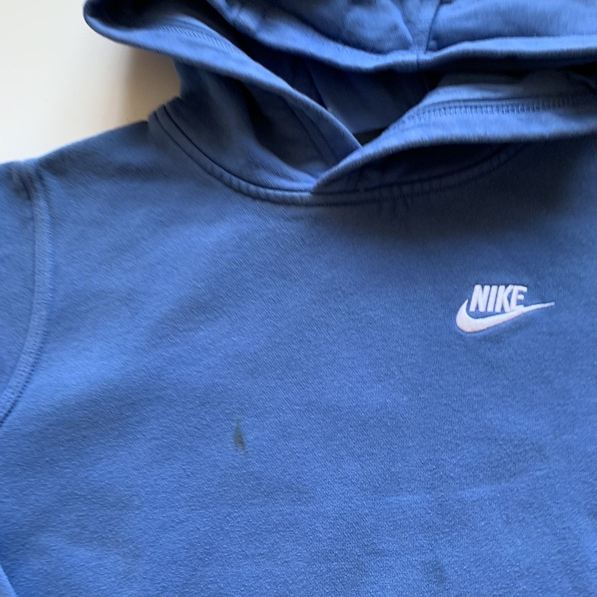 Nike × Vintage Vintage 2000s Nike Embroidered Swoosh Pullover Hoodie XS Size US XS / EU 42 / 0 - 3 Thumbnail