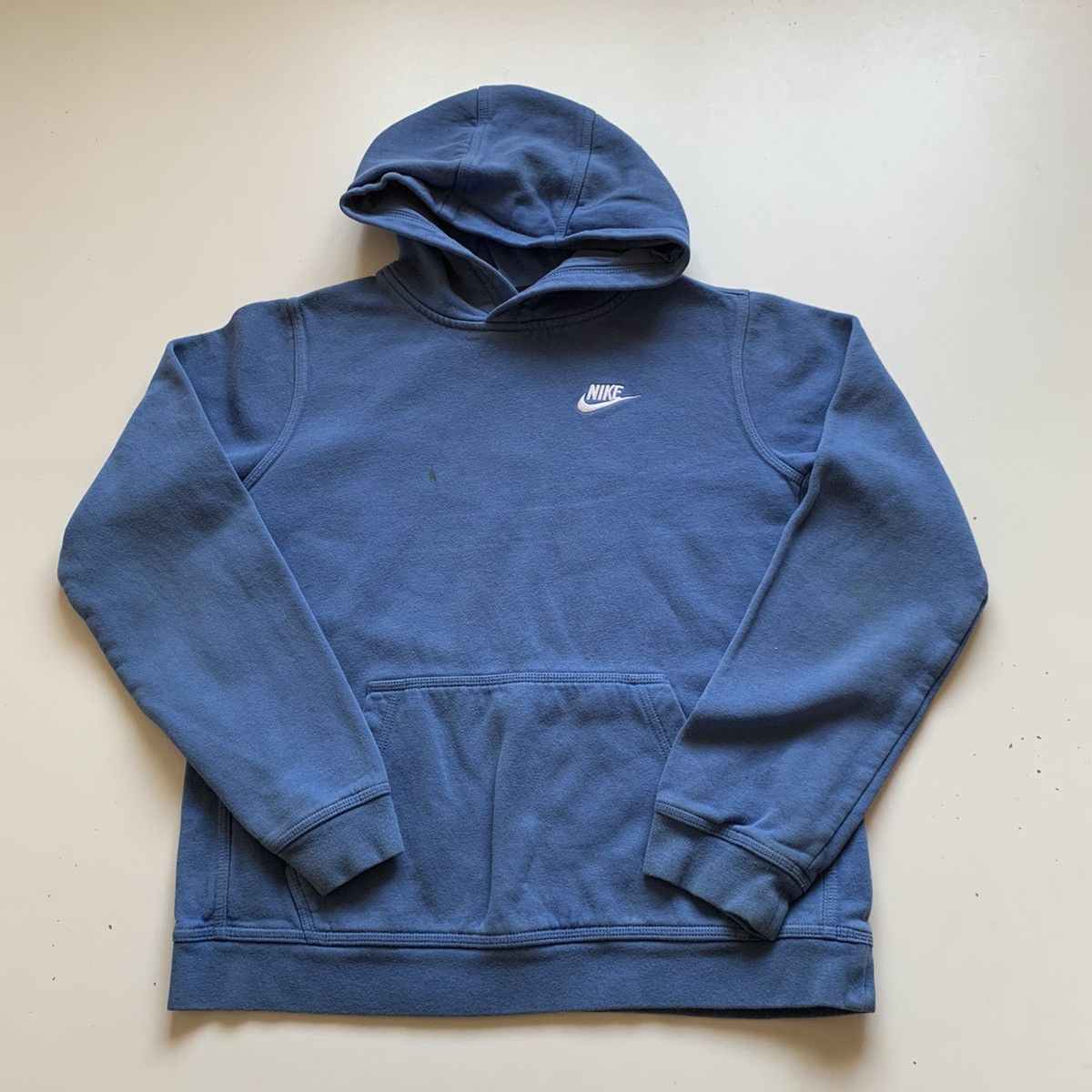 Nike × Vintage Vintage 2000s Nike Embroidered Swoosh Pullover Hoodie XS Size US XS / EU 42 / 0 - 1 Thumbnail