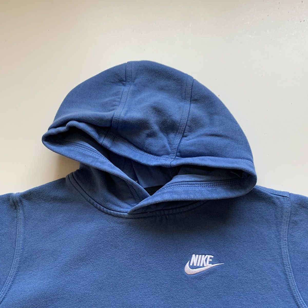 Nike × Vintage Vintage 2000s Nike Embroidered Swoosh Pullover Hoodie XS Size US XS / EU 42 / 0 - 2 Thumbnail