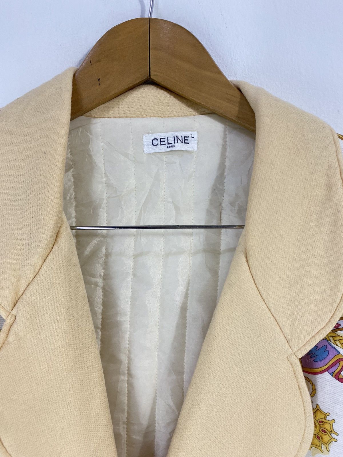 Celine Celine Baroque Jacket Full Print Design Double Pocket Size L / US 10 / IT 46 - 3 Thumbnail
