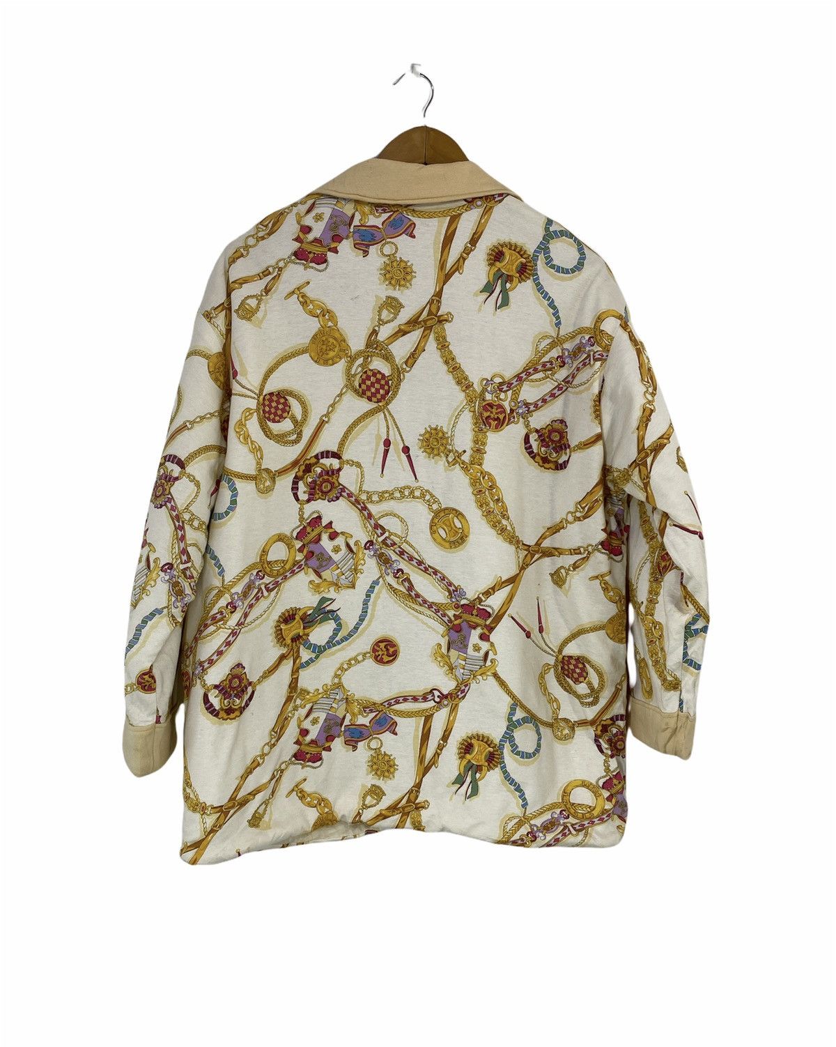 Celine Celine Baroque Jacket Full Print Design Double Pocket Size L / US 10 / IT 46 - 2 Thumbnail