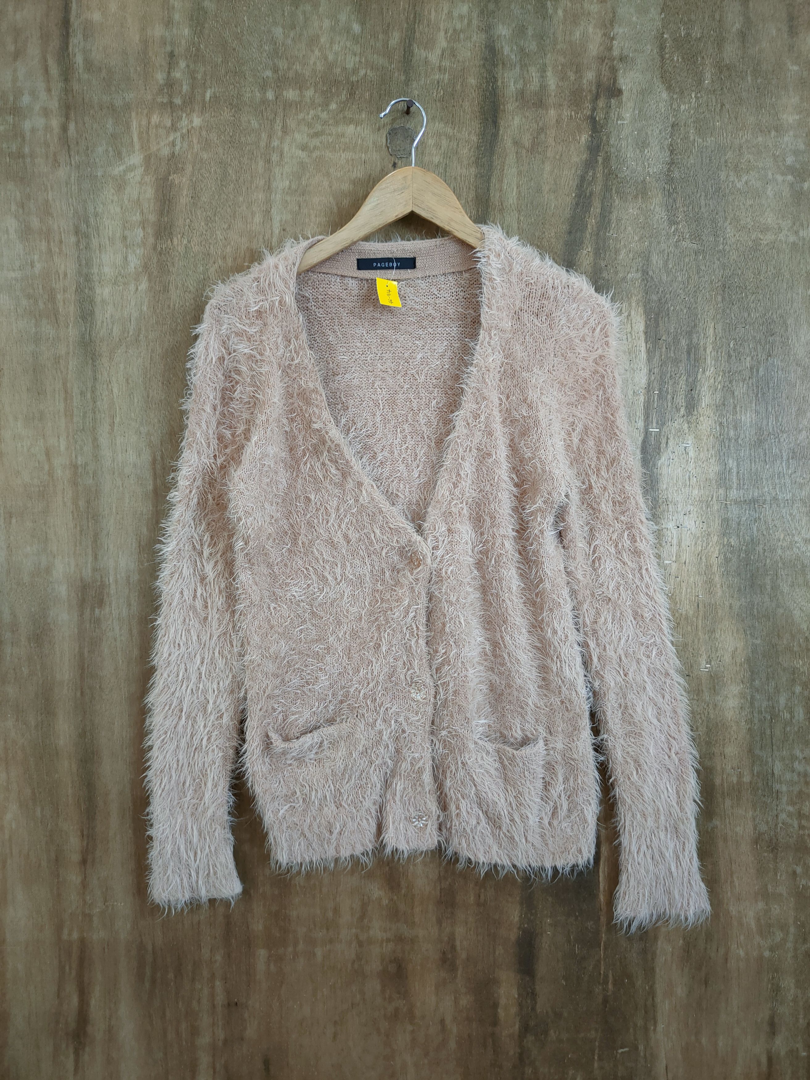 Grailed DL Pageboy cardigan soft fur mohair shag shaggy knit #46-914 Size US S / EU 44-46 / 1 - 1 Thumbnail