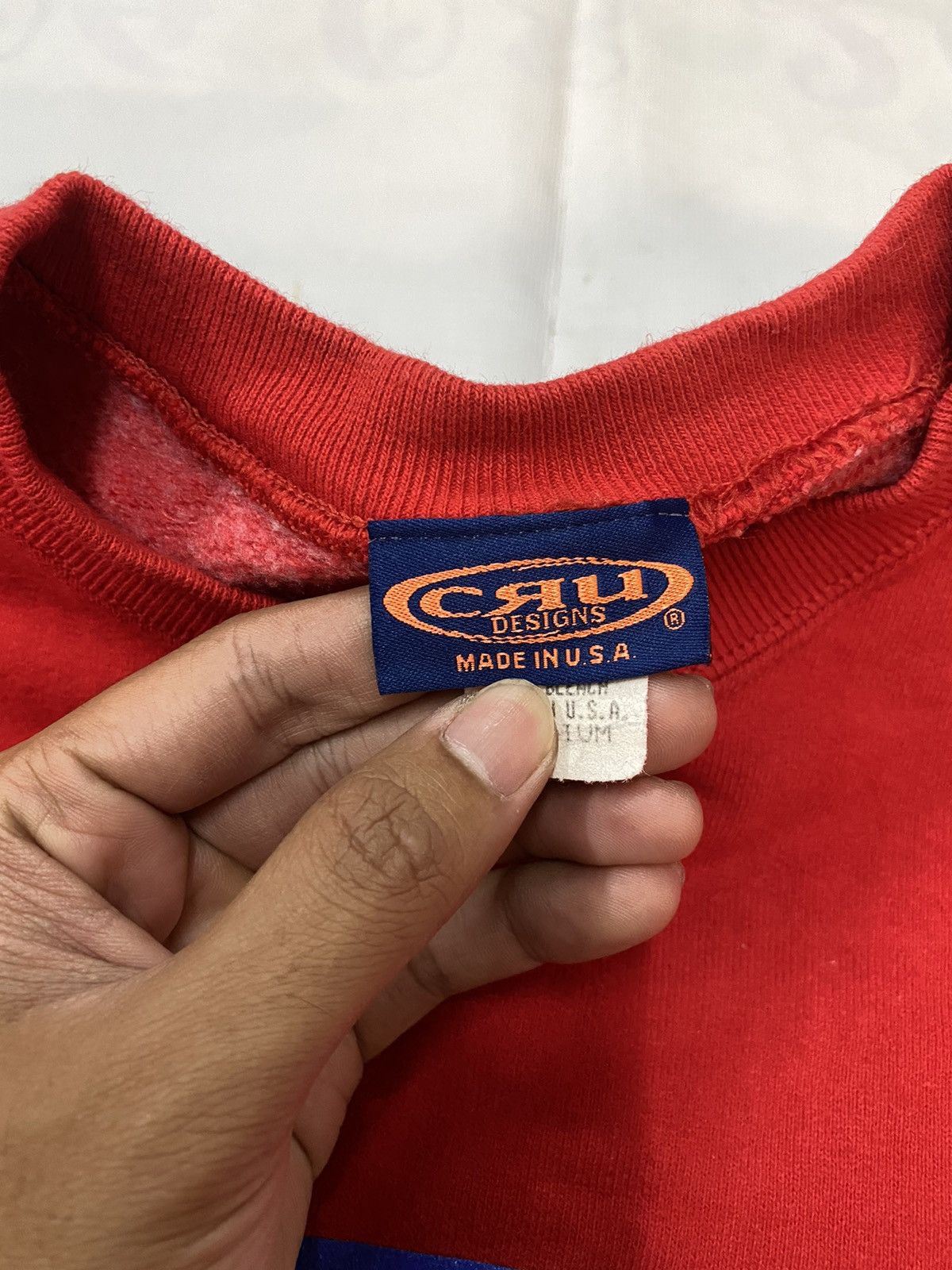 Vintage Vintage CRU Logo Sweatshirt Size US S / EU 44-46 / 1 - 7 Thumbnail