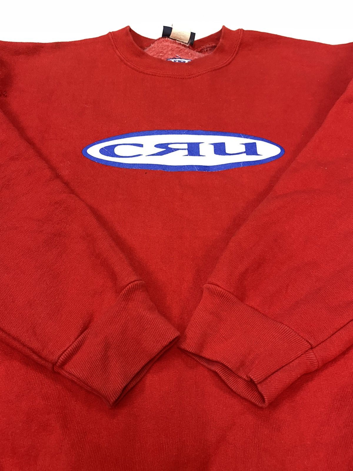 Vintage Vintage CRU Logo Sweatshirt Size US S / EU 44-46 / 1 - 3 Thumbnail