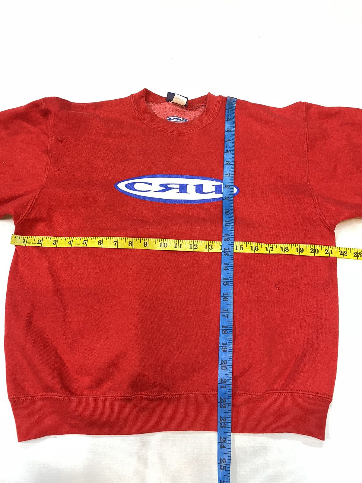 Vintage Vintage CRU Logo Sweatshirt Size US S / EU 44-46 / 1 - 13 Thumbnail