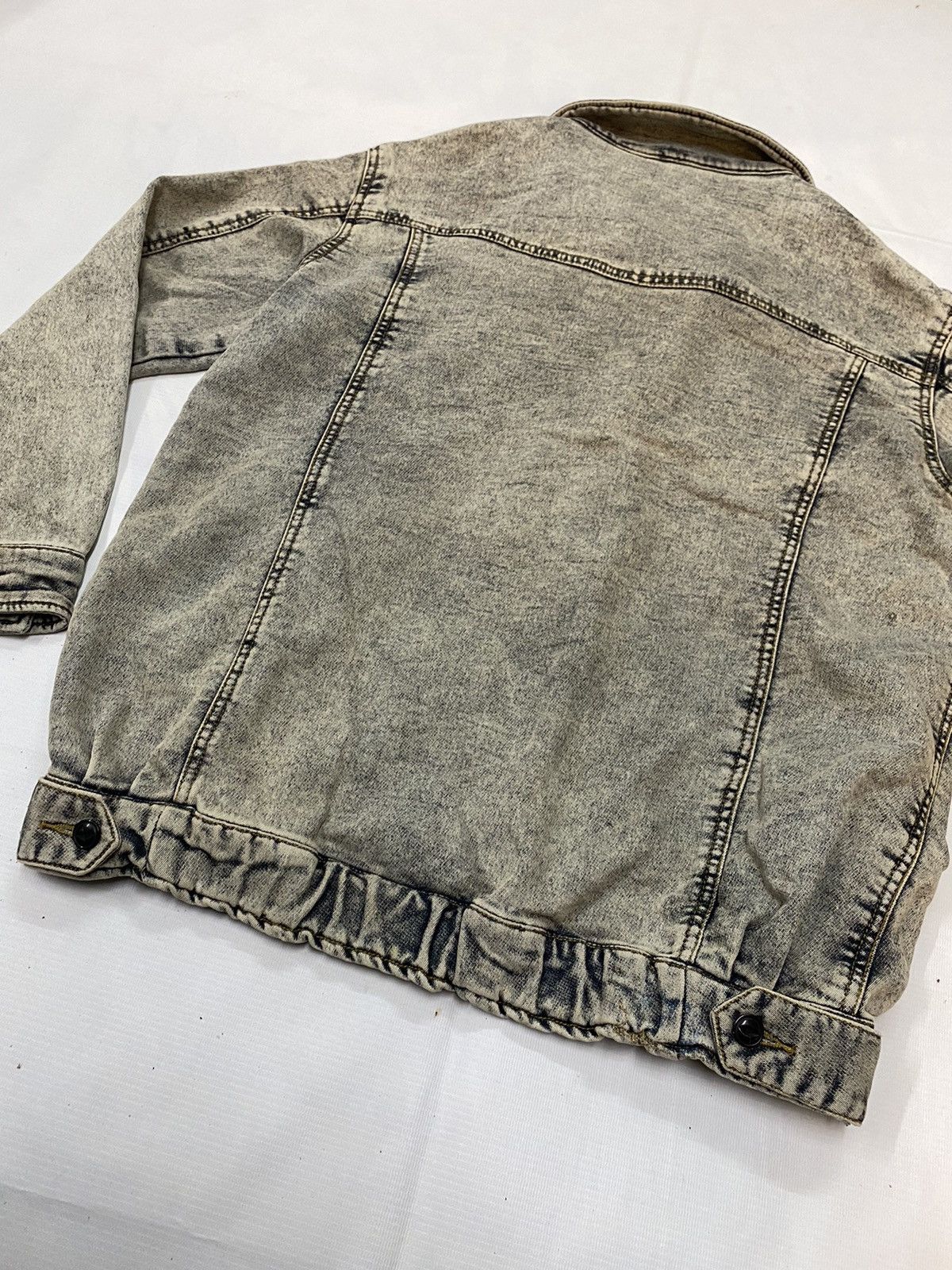 Japanese Brand × Vintage Japanese Brand Graffi Jacket Soft Denim Style Size US M / EU 48-50 / 2 - 9 Thumbnail