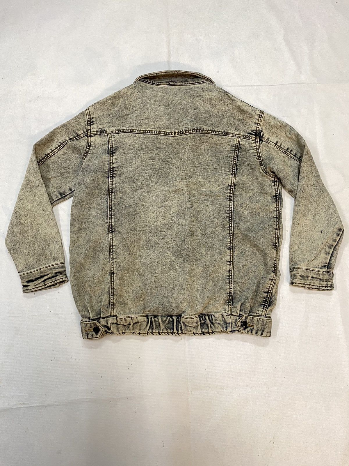 Japanese Brand × Vintage Japanese Brand Graffi Jacket Soft Denim Style Size US M / EU 48-50 / 2 - 8 Thumbnail