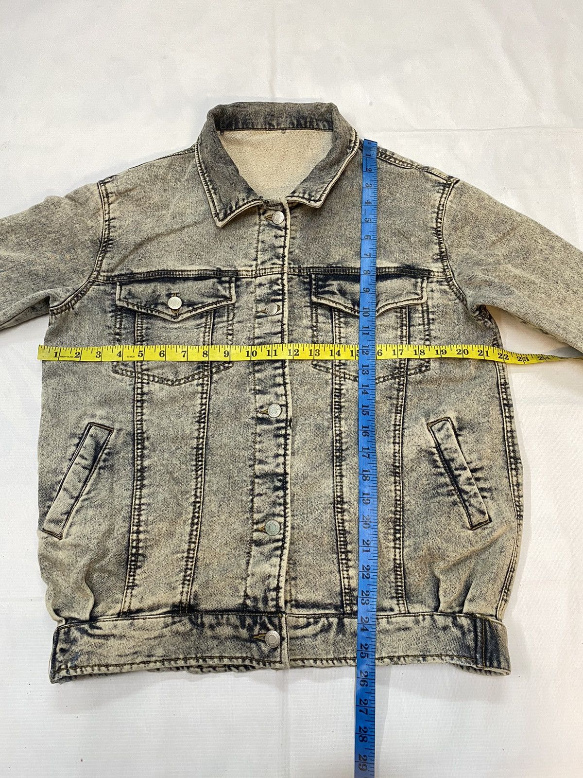Japanese Brand × Vintage Japanese Brand Graffi Jacket Soft Denim Style Size US M / EU 48-50 / 2 - 11 Thumbnail
