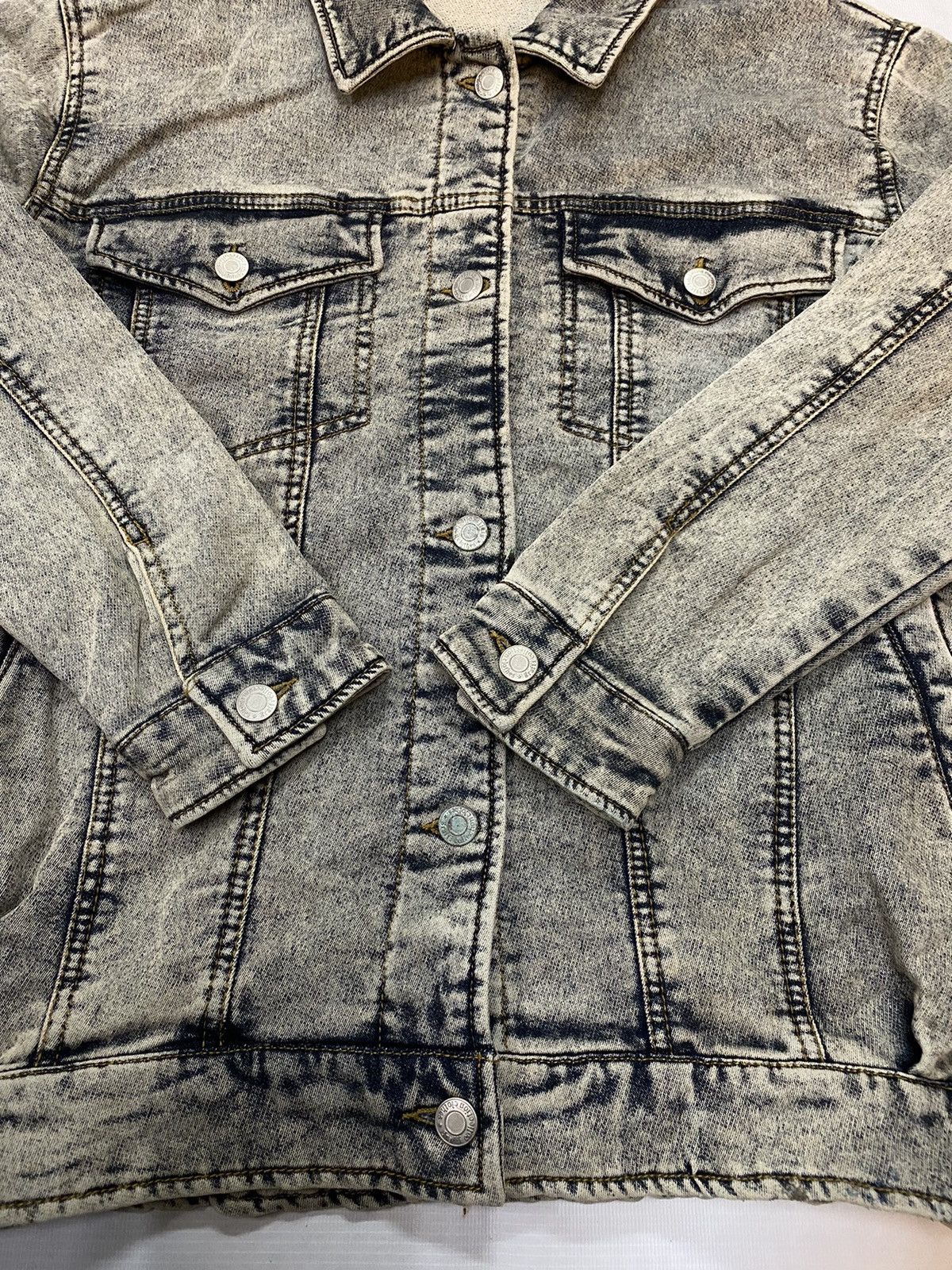 Japanese Brand × Vintage Japanese Brand Graffi Jacket Soft Denim Style Size US M / EU 48-50 / 2 - 3 Thumbnail