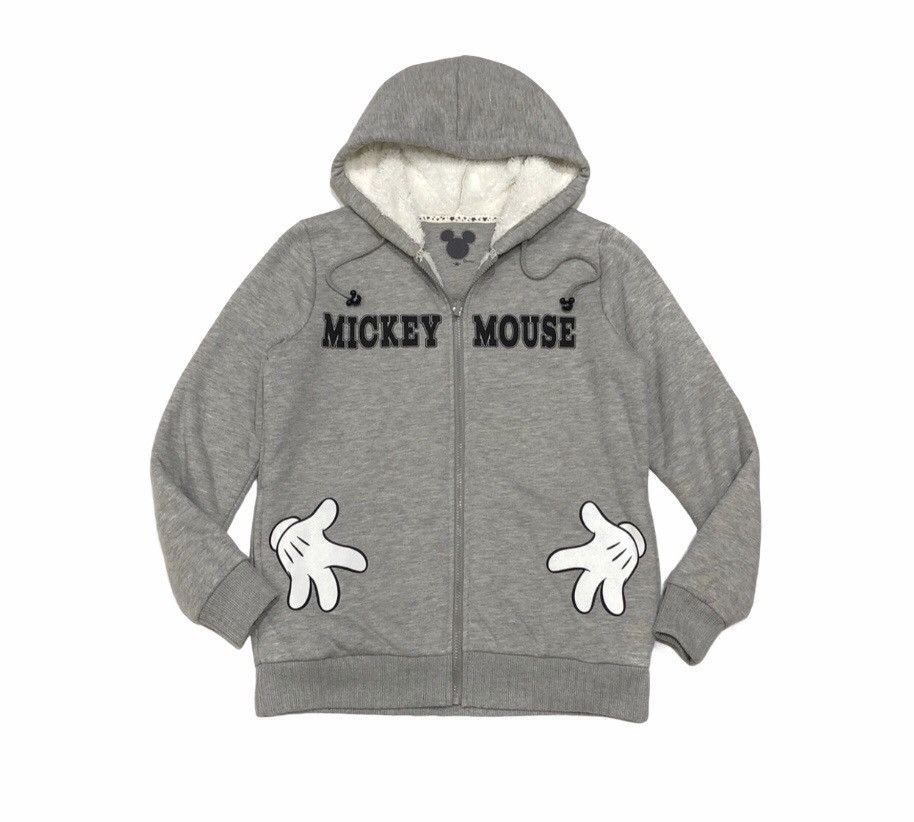 Disney Disney MickeyMouse Fleece Sweatshirt Hoodie Size US M / EU 48-50 / 2 - 2 Thumbnail