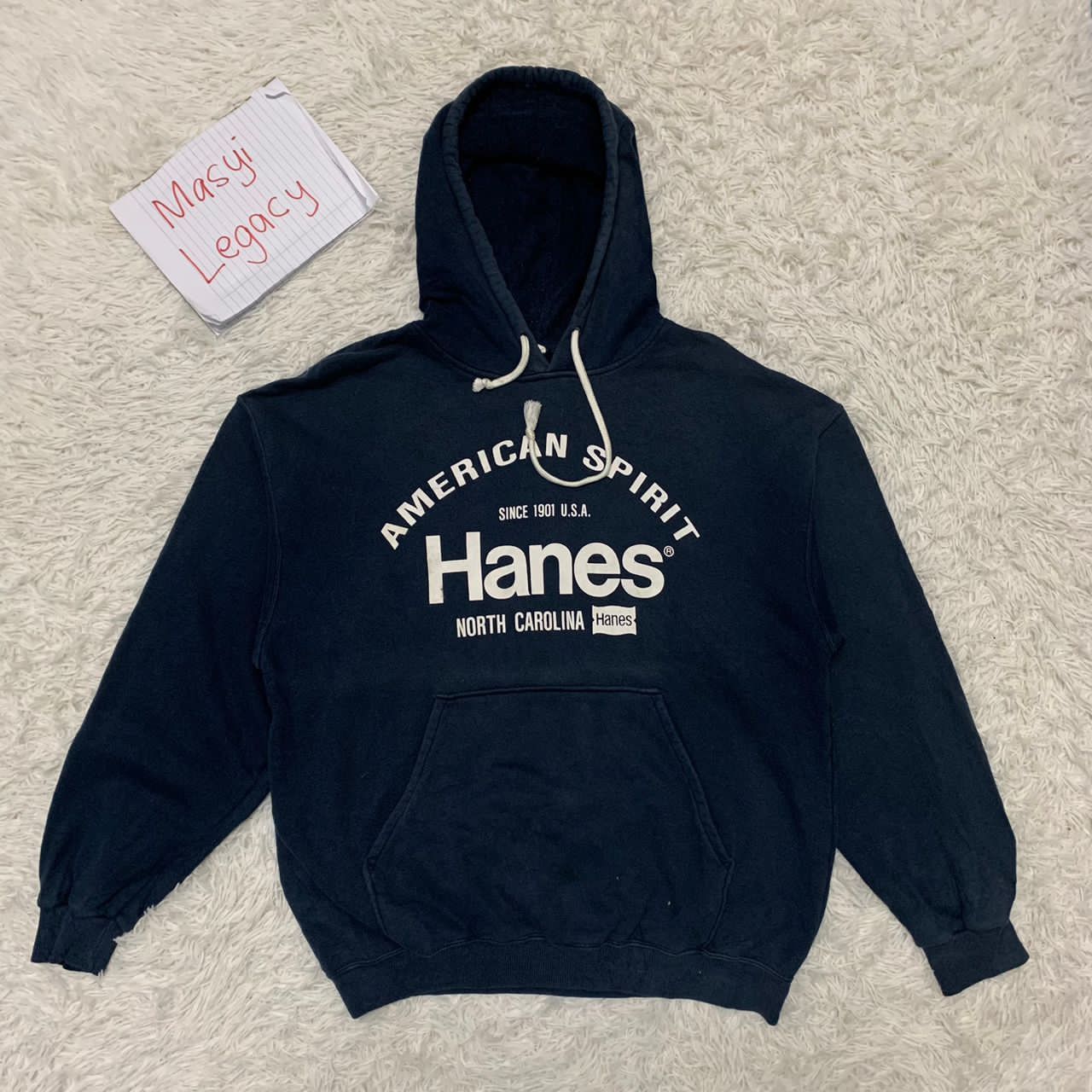 Hanes American Spirit Hanes hoodie Size US M / EU 48-50 / 2 - 1 Thumbnail