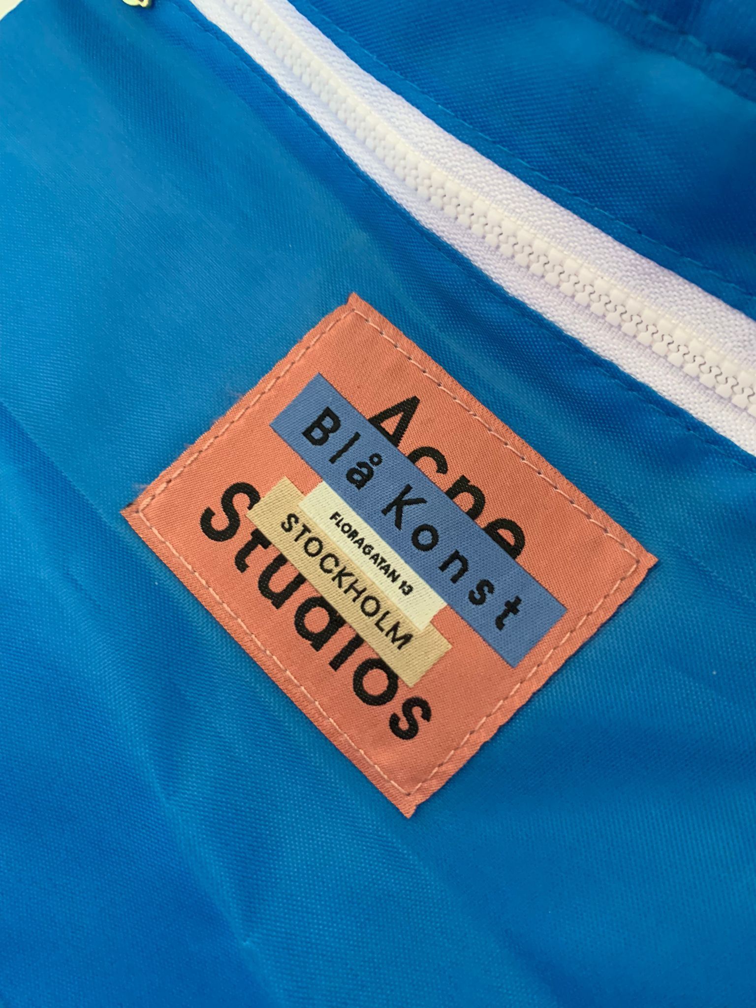 Acne Studios Recycled Denim Bag in Blue Size ONE SIZE - 11 Thumbnail
