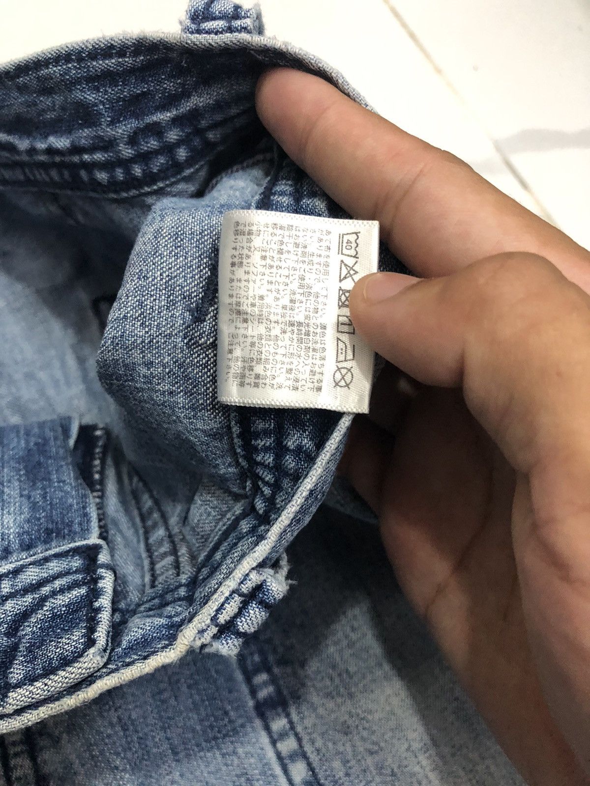 JW Anderson JW ANDERSON DISTRESSED DENIM BAGGY JEANS UNIQLO BAGGY DENIM Size US 30 / EU 46 - 9 Thumbnail