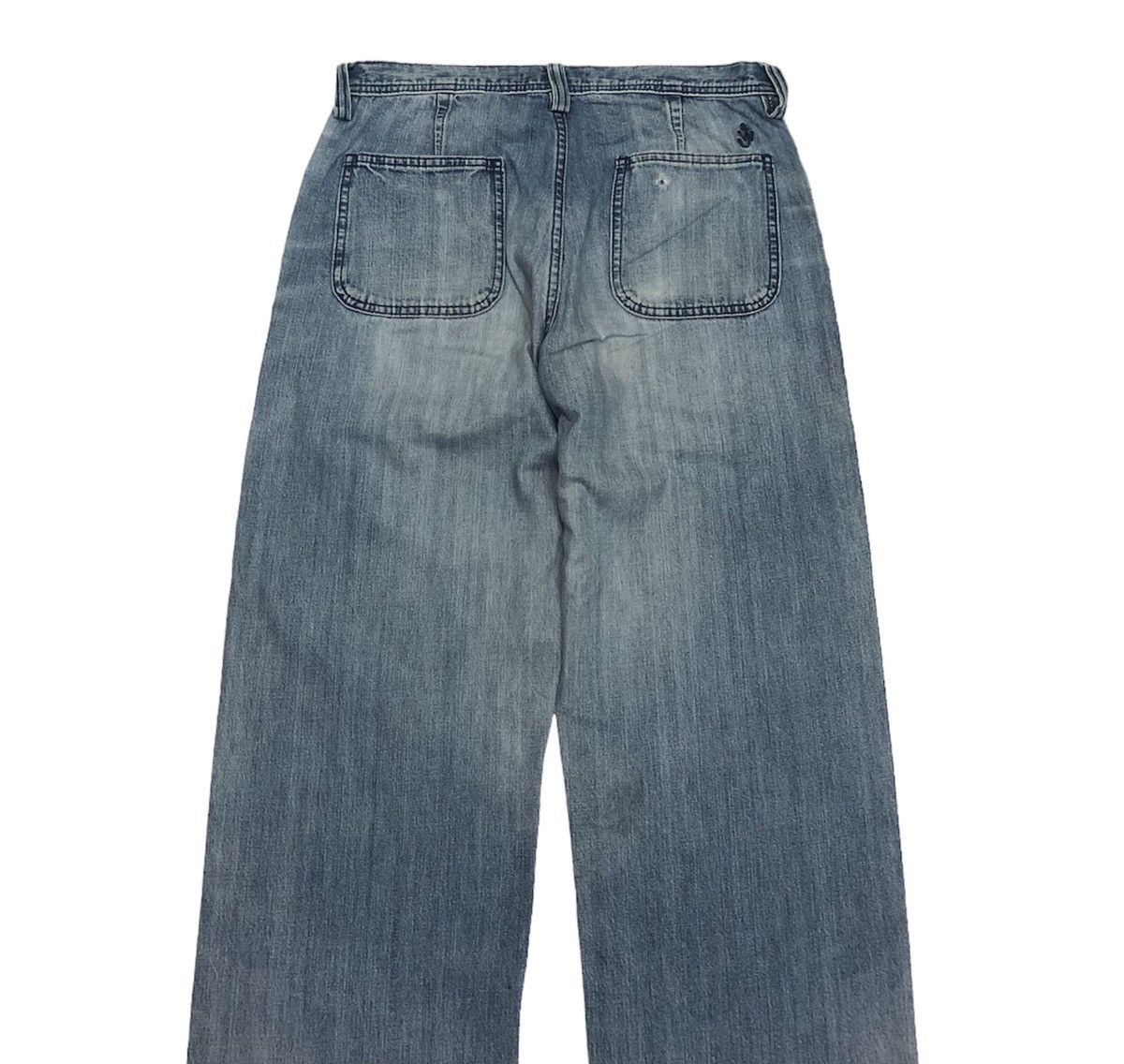 JW Anderson JW ANDERSON DISTRESSED DENIM BAGGY JEANS UNIQLO BAGGY DENIM Size US 30 / EU 46 - 4 Thumbnail