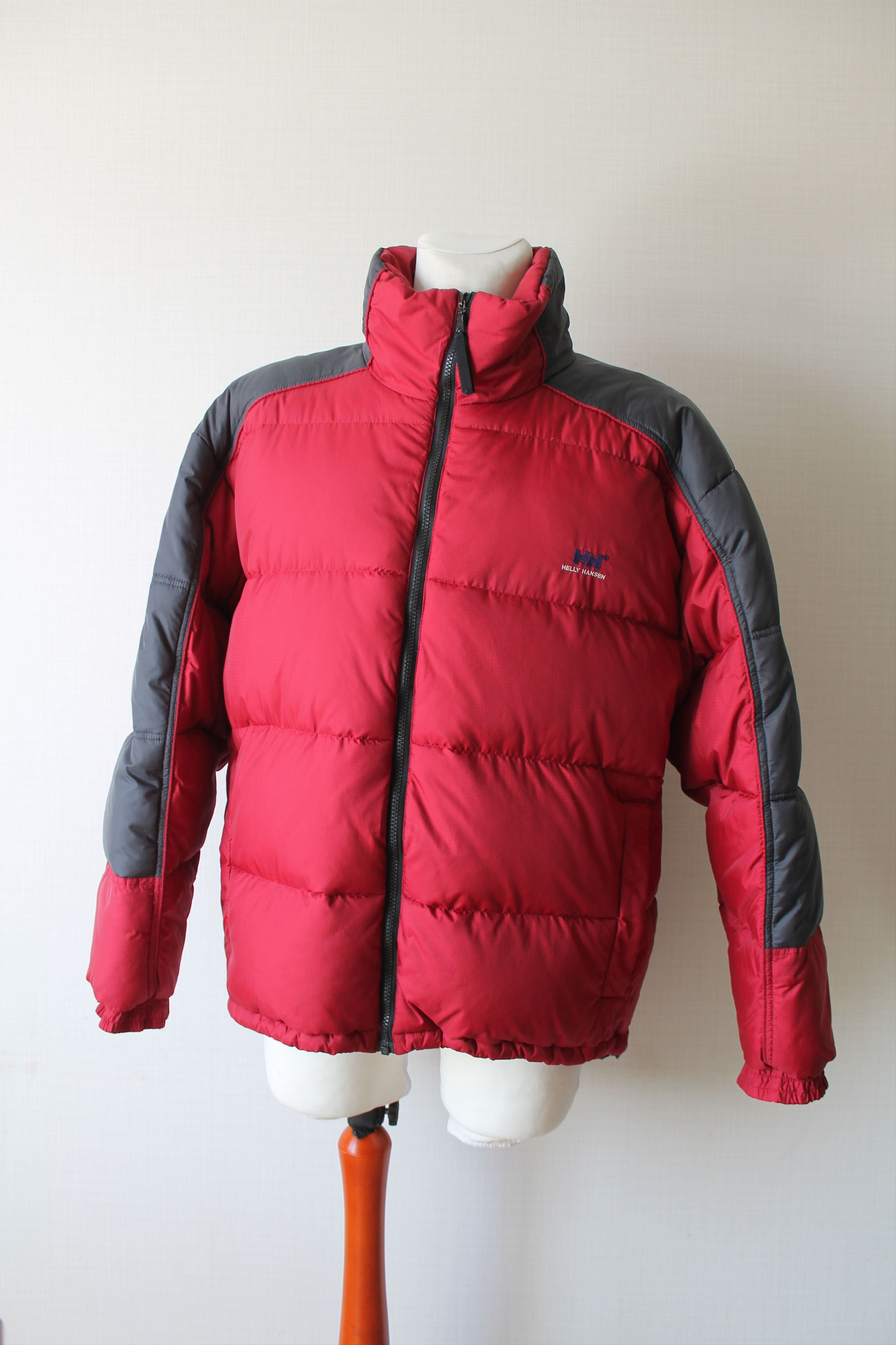 Helly Hansen Helly Hansen Vintage Down Puffer Winter Jacket Dark Red Size US L / EU 52-54 / 3 - 2 Thumbnail