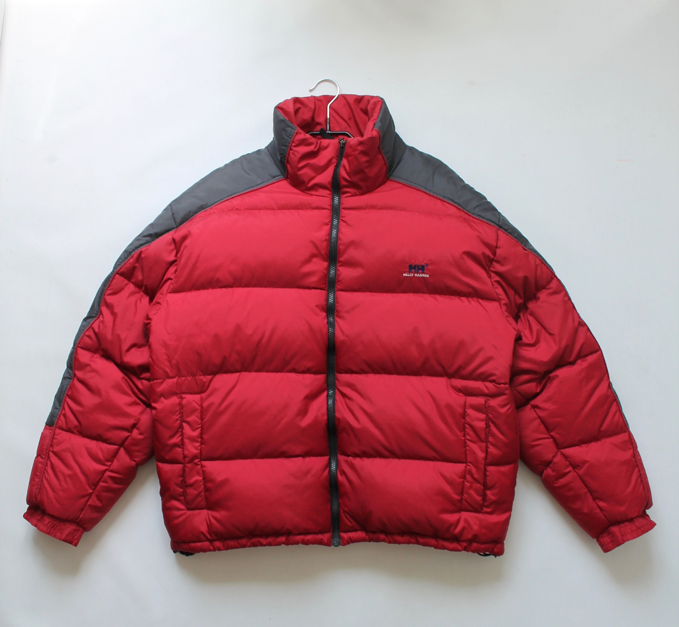 Helly Hansen Helly Hansen Vintage Down Puffer Winter Jacket Dark Red Size US L / EU 52-54 / 3 - 7 Thumbnail