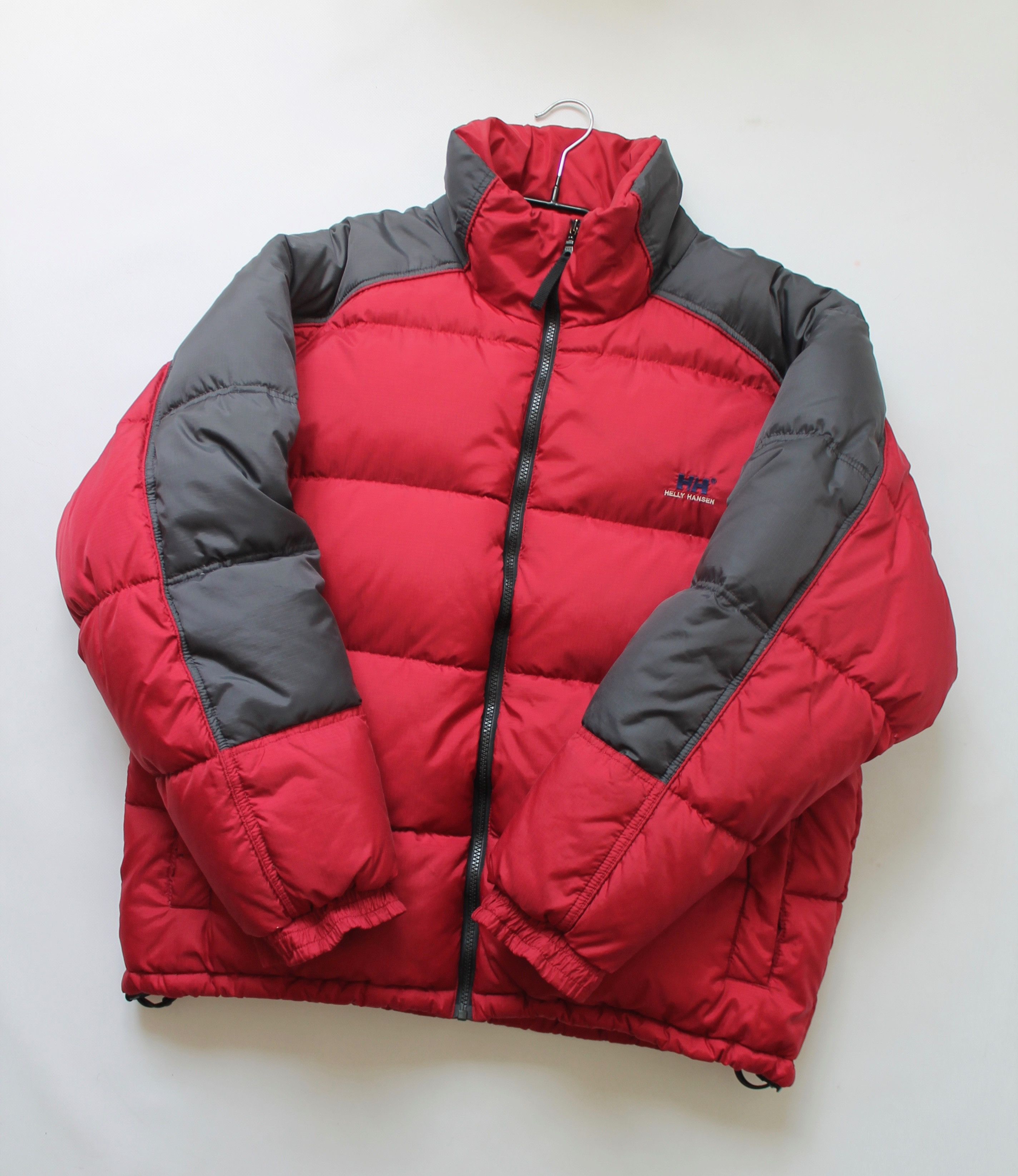 Helly Hansen Helly Hansen Vintage Down Puffer Winter Jacket Dark Red Size US L / EU 52-54 / 3 - 9 Thumbnail