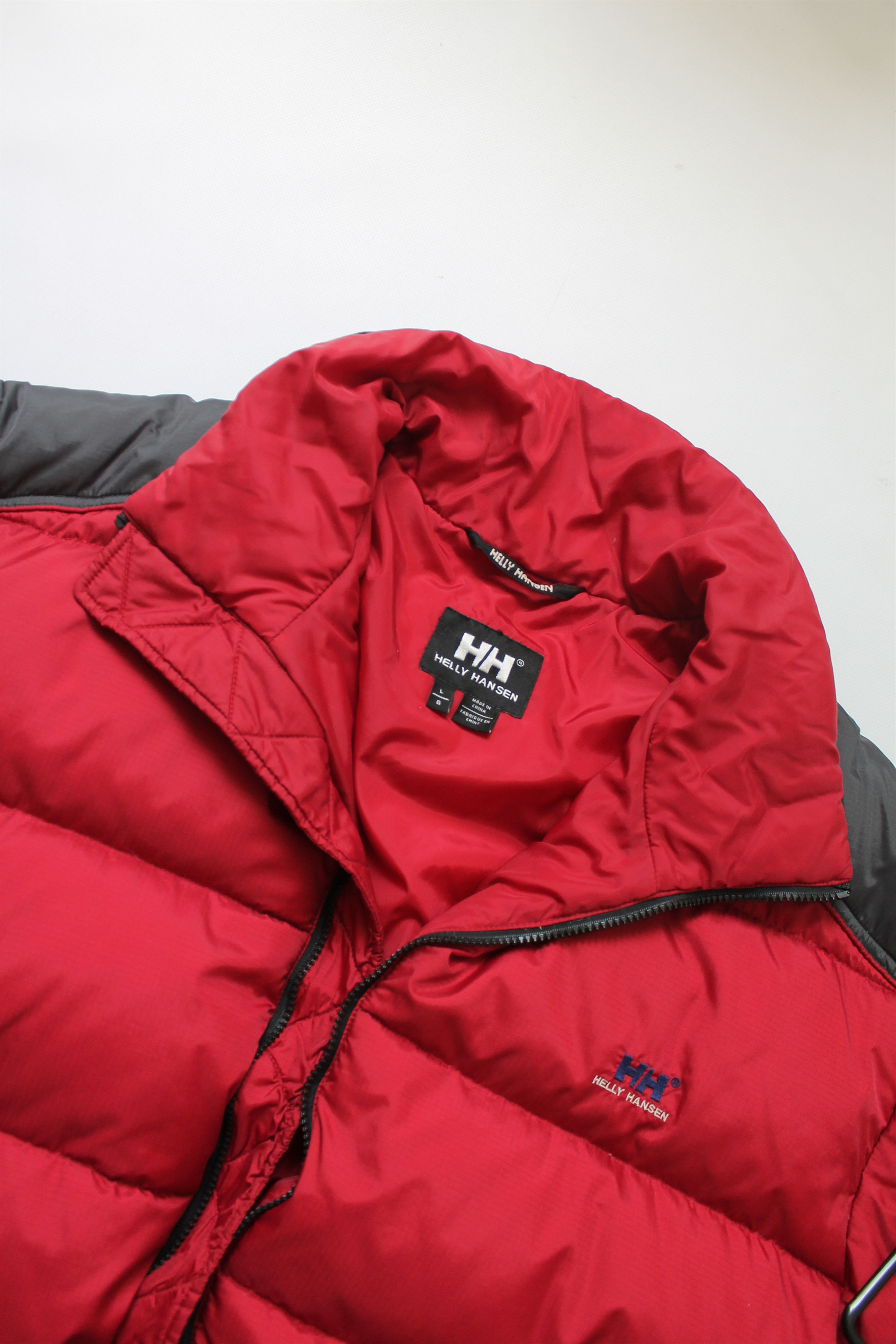 Helly Hansen Helly Hansen Vintage Down Puffer Winter Jacket Dark Red Size US L / EU 52-54 / 3 - 10 Thumbnail