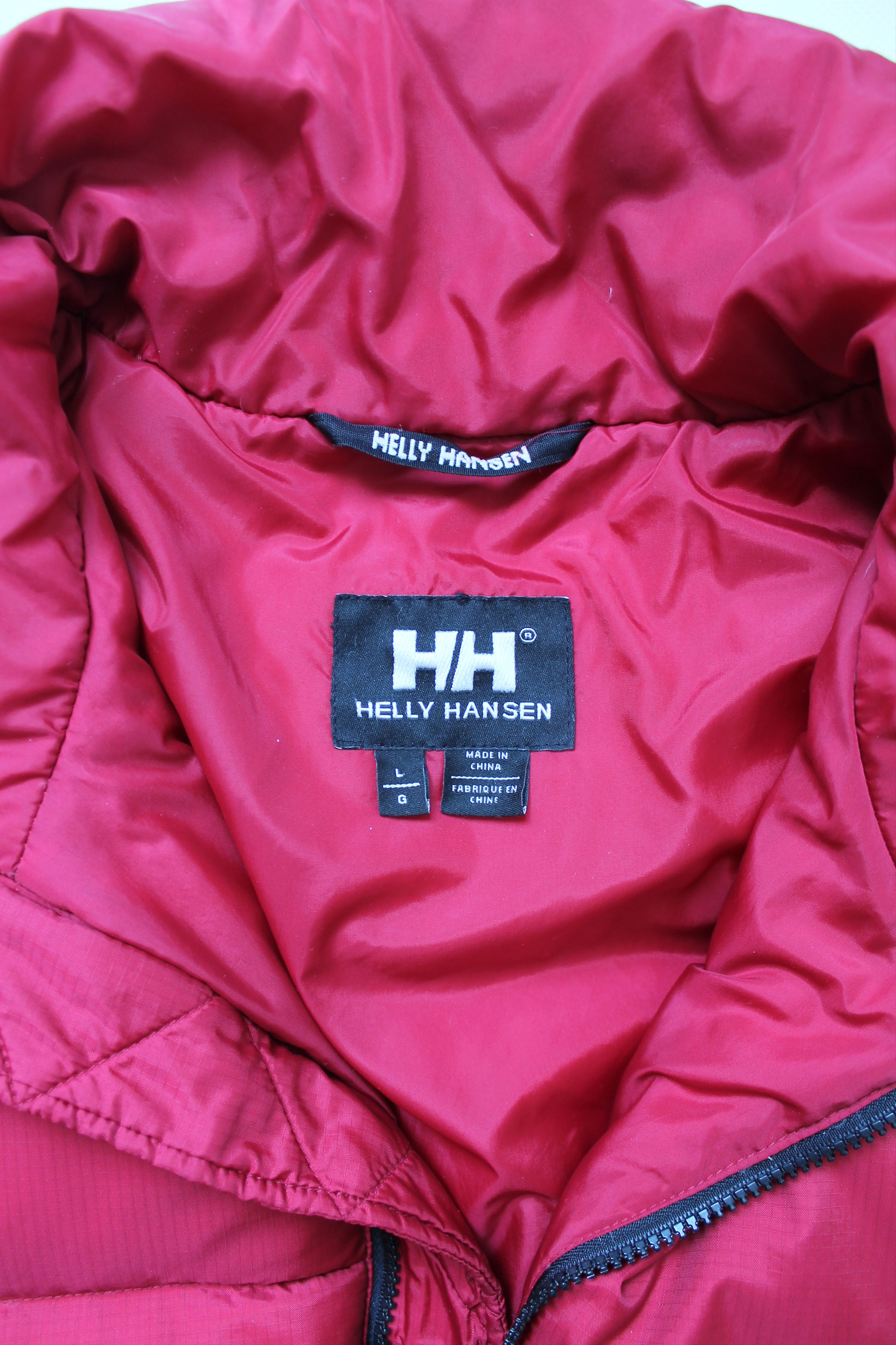 Helly Hansen Helly Hansen Vintage Down Puffer Winter Jacket Dark Red Size US L / EU 52-54 / 3 - 11 Thumbnail