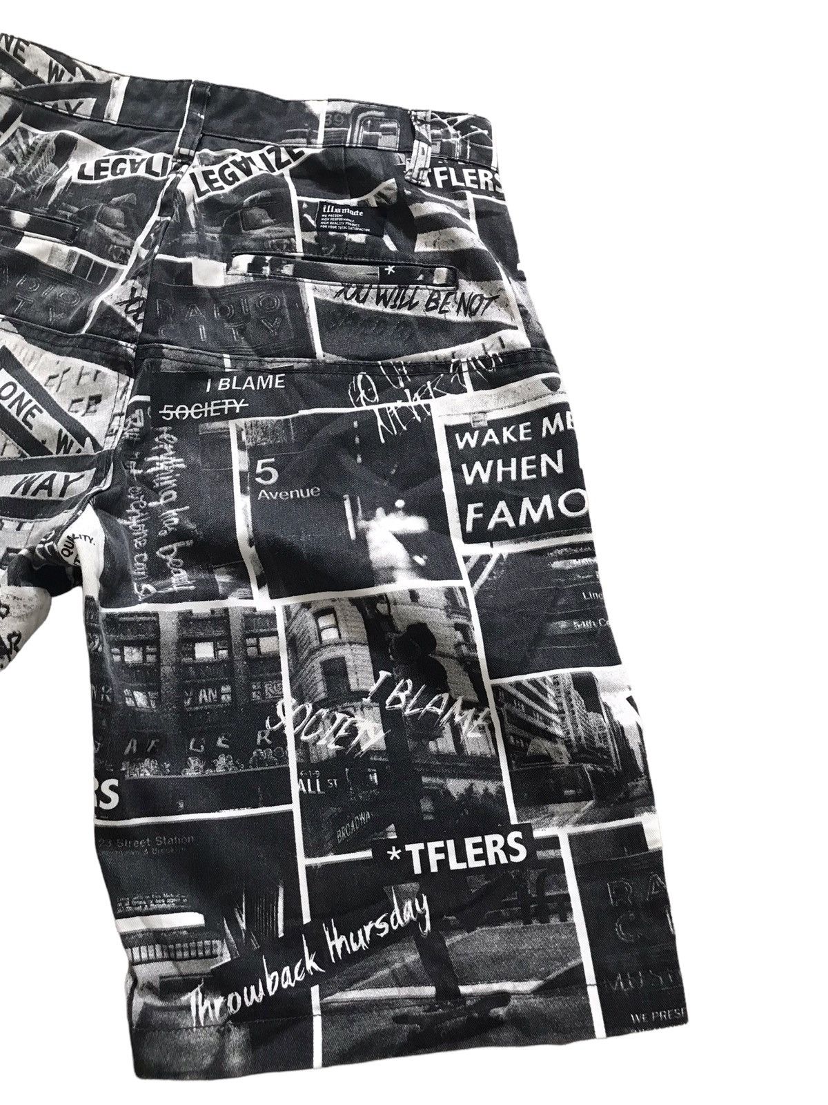 Japanese Brand Japanese Street illsmade New Skaters Equipment Short Pants Size US 32 / EU 48 - 8 Thumbnail