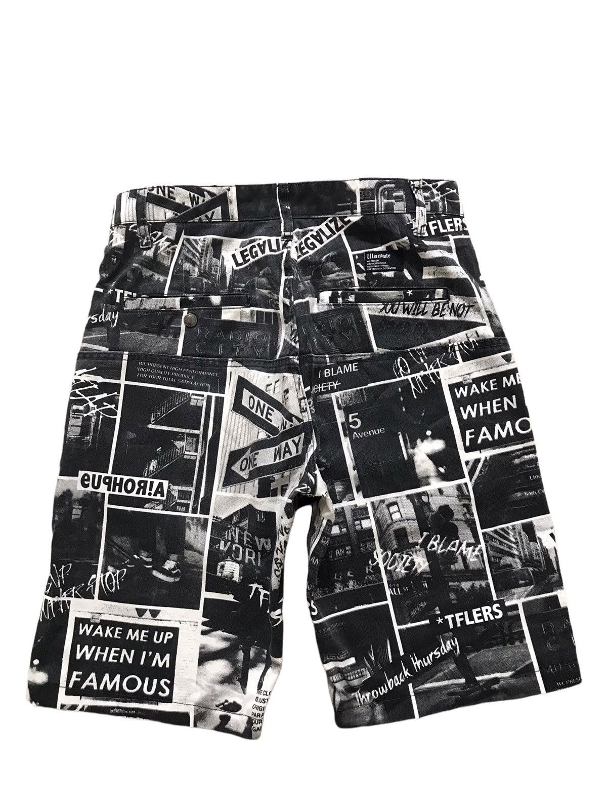 Japanese Brand Japanese Street illsmade New Skaters Equipment Short Pants Size US 32 / EU 48 - 4 Thumbnail