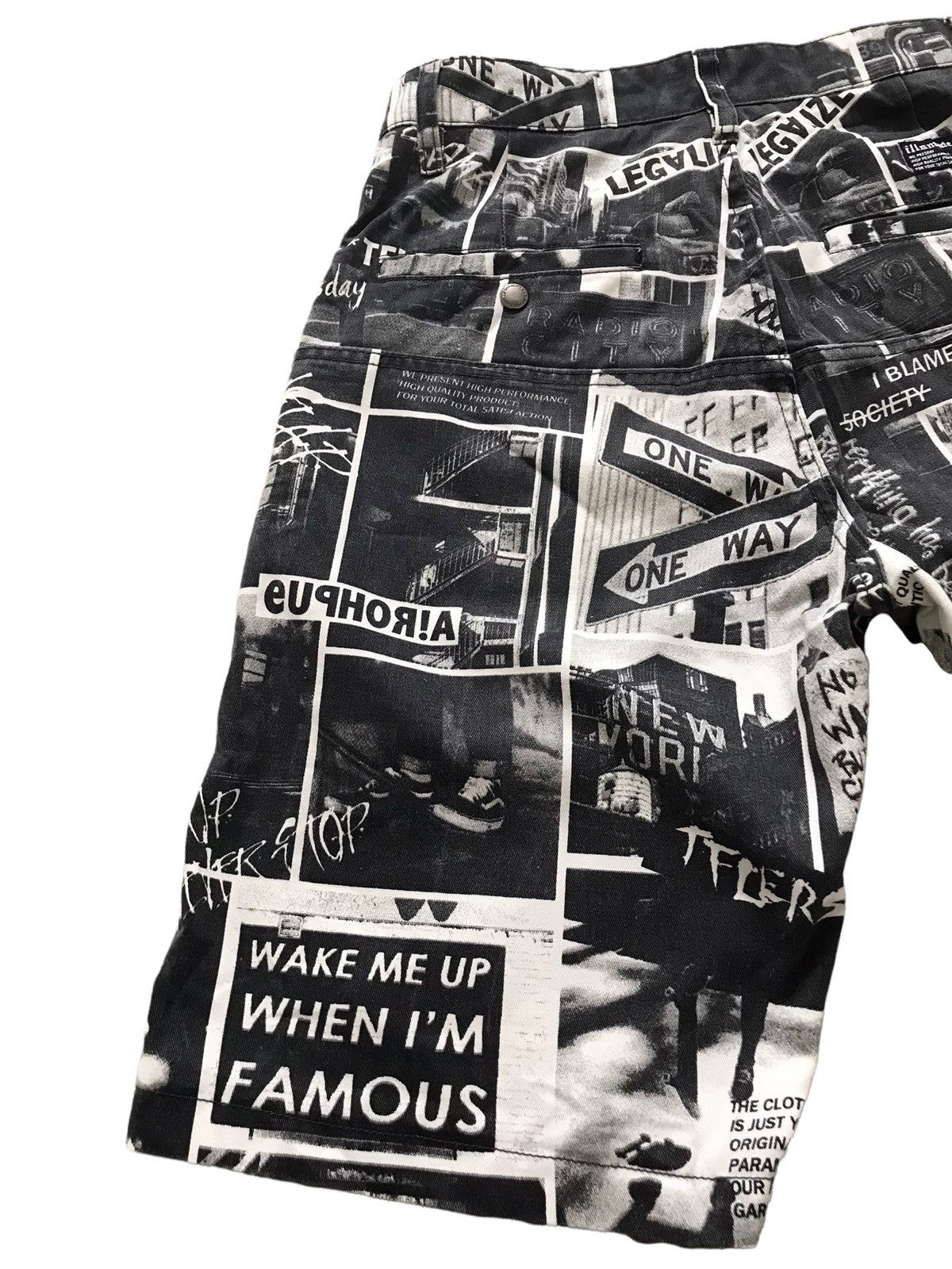 Japanese Brand Japanese Street illsmade New Skaters Equipment Short Pants Size US 32 / EU 48 - 7 Thumbnail