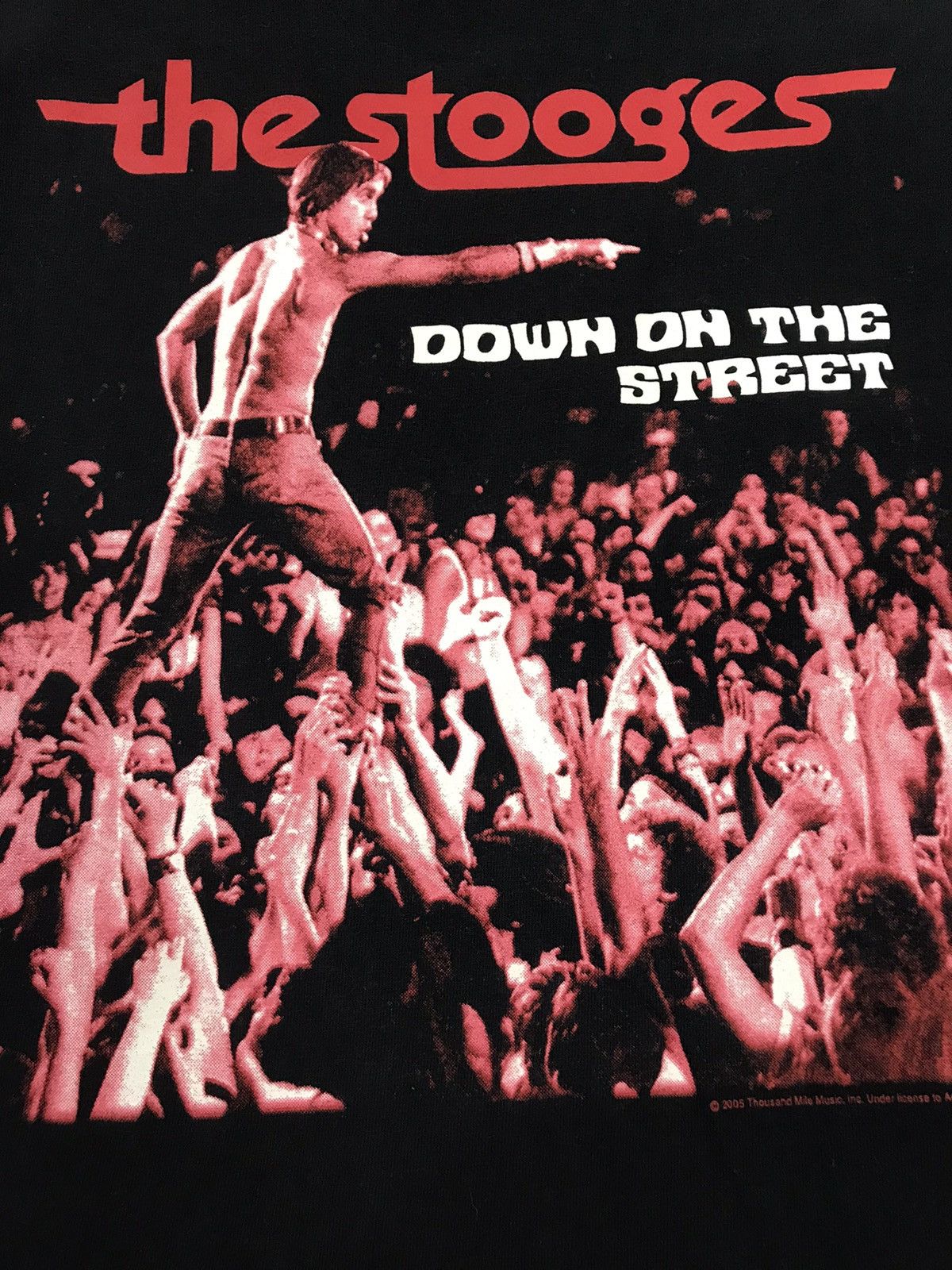 Band Tees 2005 The Stooges Down On The Street T-shirt Iggy Pop Size US M / EU 48-50 / 2 - 3 Thumbnail