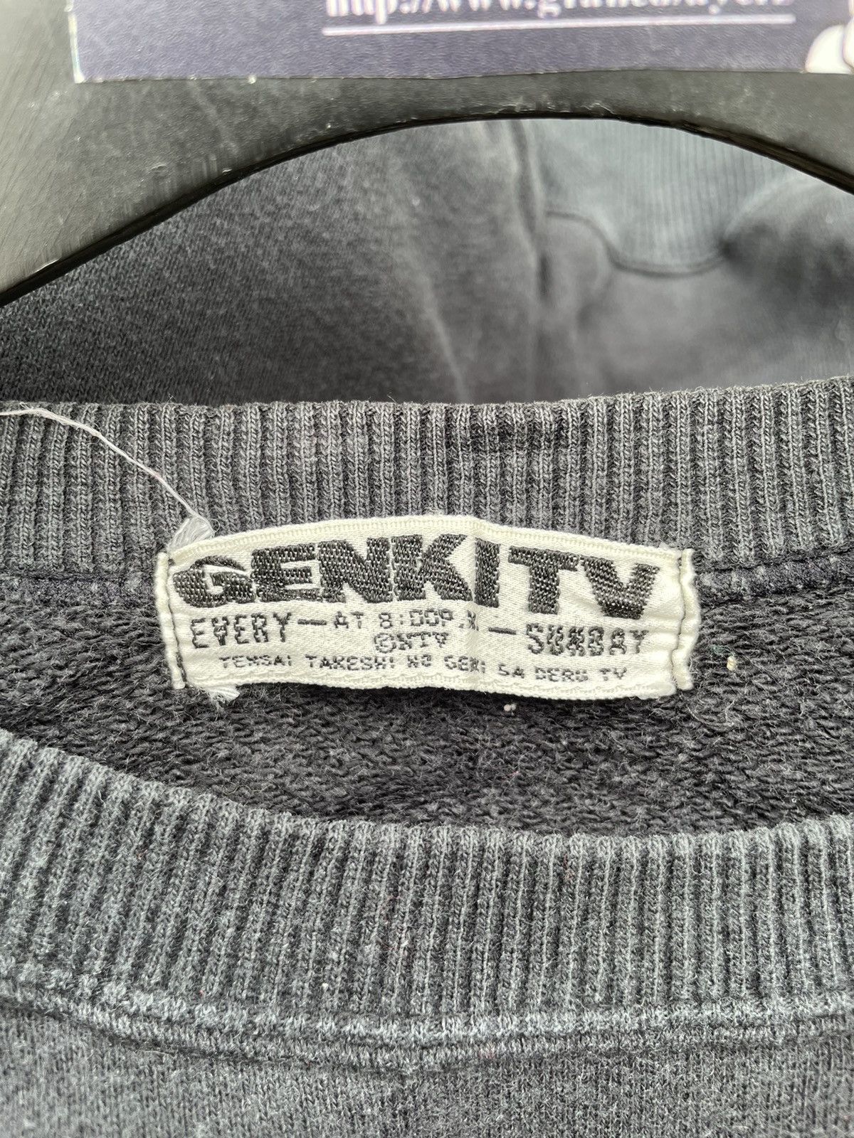 Vintage VINTAGE GENKI TV JAPANESE TELEVISION SHOW SWEATSHIRT Size US M / EU 48-50 / 2 - 10 Thumbnail