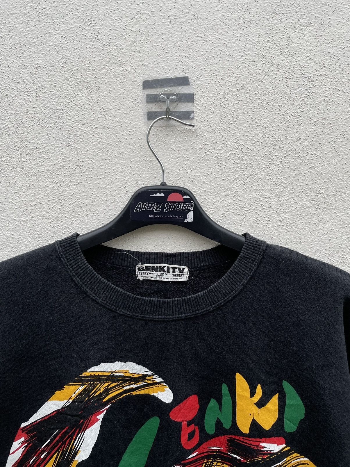 Vintage VINTAGE GENKI TV JAPANESE TELEVISION SHOW SWEATSHIRT Size US M / EU 48-50 / 2 - 3 Thumbnail