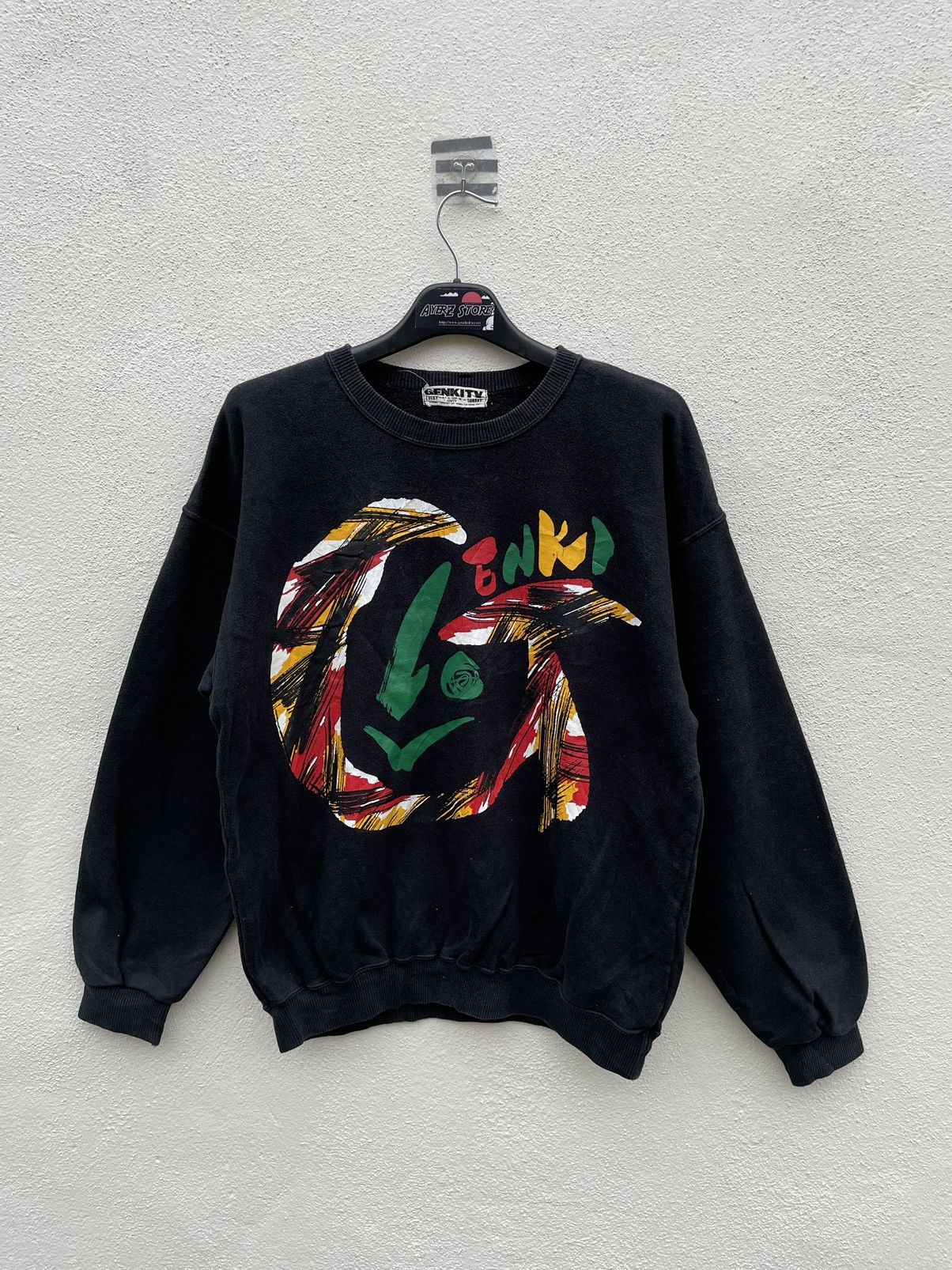 Vintage VINTAGE GENKI TV JAPANESE TELEVISION SHOW SWEATSHIRT Size US M / EU 48-50 / 2 - 1 Thumbnail
