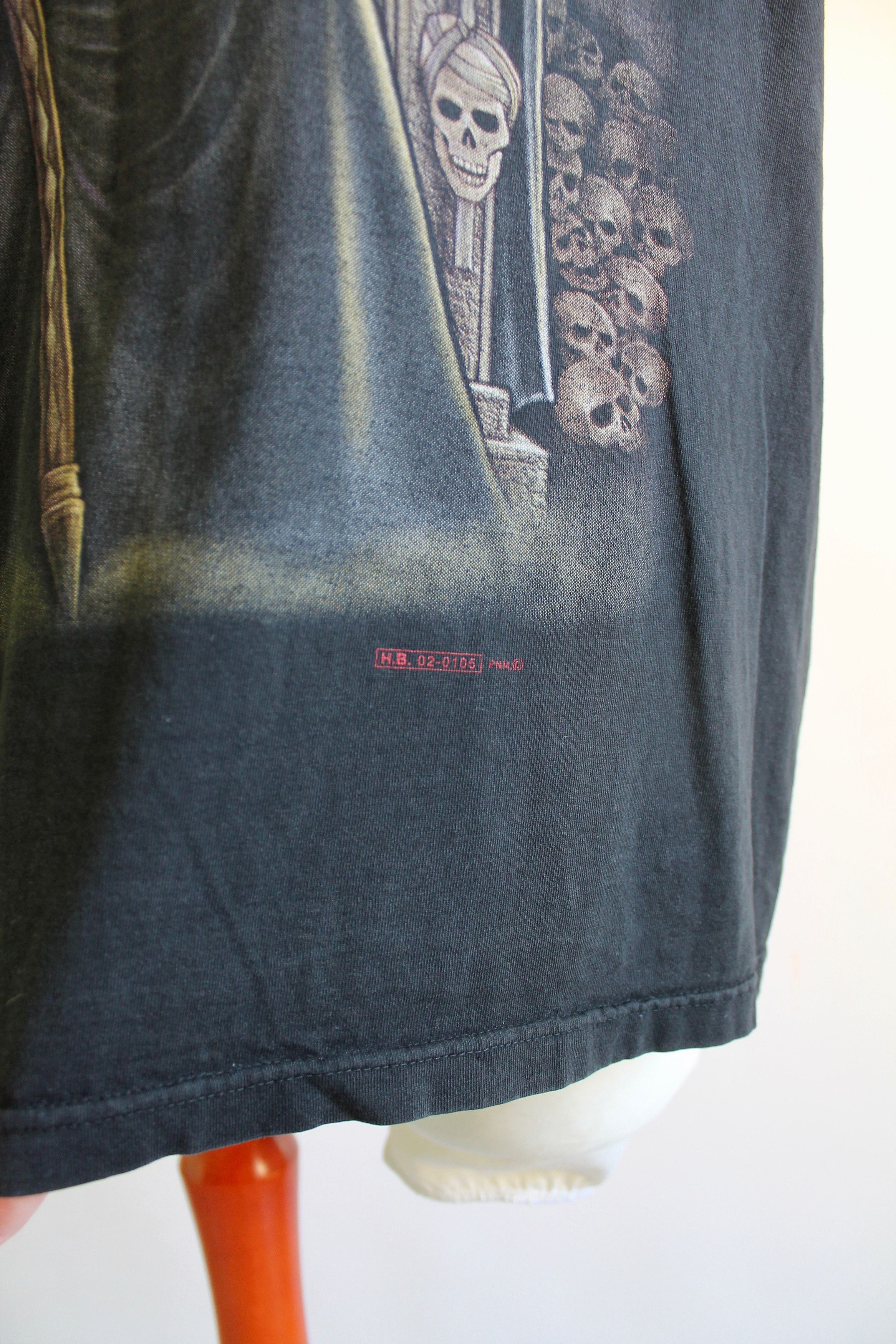 Vintage VINTAGE Rockvolutin Skulls t Shirt streetwear death Size US XL / EU 56 / 4 - 8 Thumbnail
