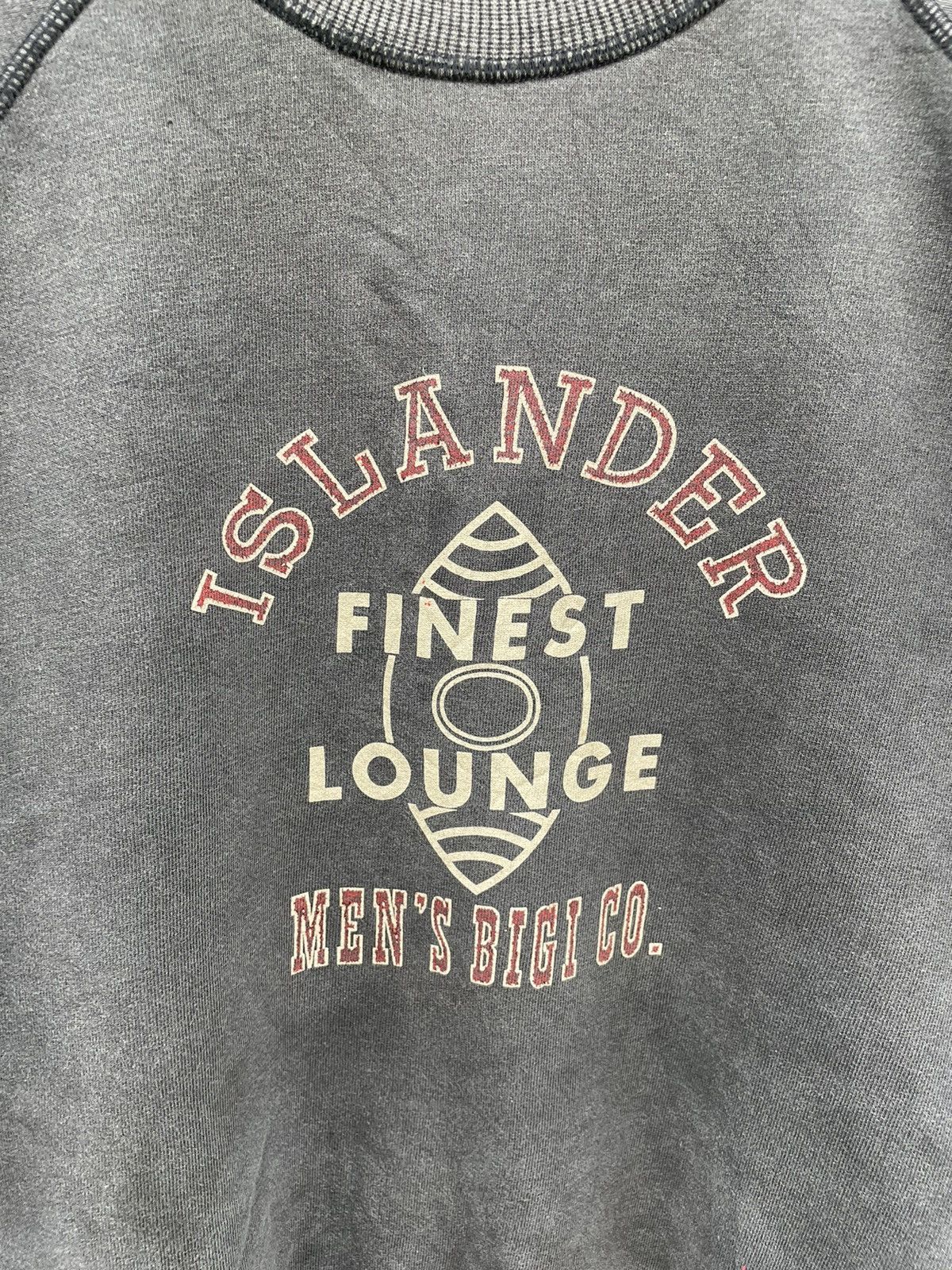 BIGI × Vintage Vintage Men’s Bigi Big Logo Faded Sweatshirt Size US M / EU 48-50 / 2 - 5 Thumbnail