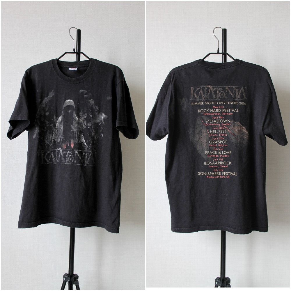 Band Tees 2010 KATATONIA tour tee METAL Band Shirt VINTAGE Size US M / EU 48-50 / 2 - 1 Thumbnail
