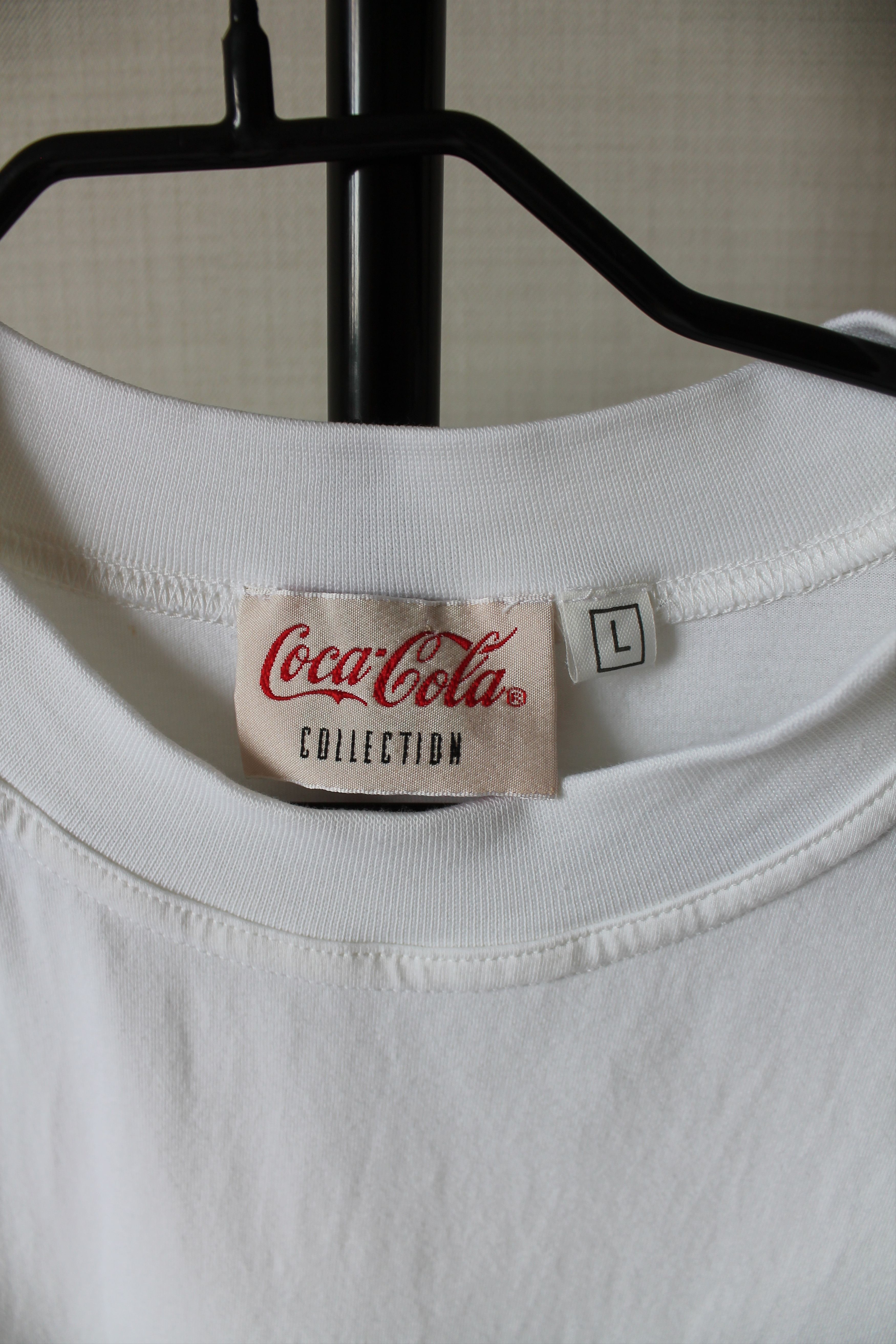 Coca Cola 1993 Coca Cola Vintage T Shirt Iconic Size US L / EU 52-54 / 3 - 6 Thumbnail