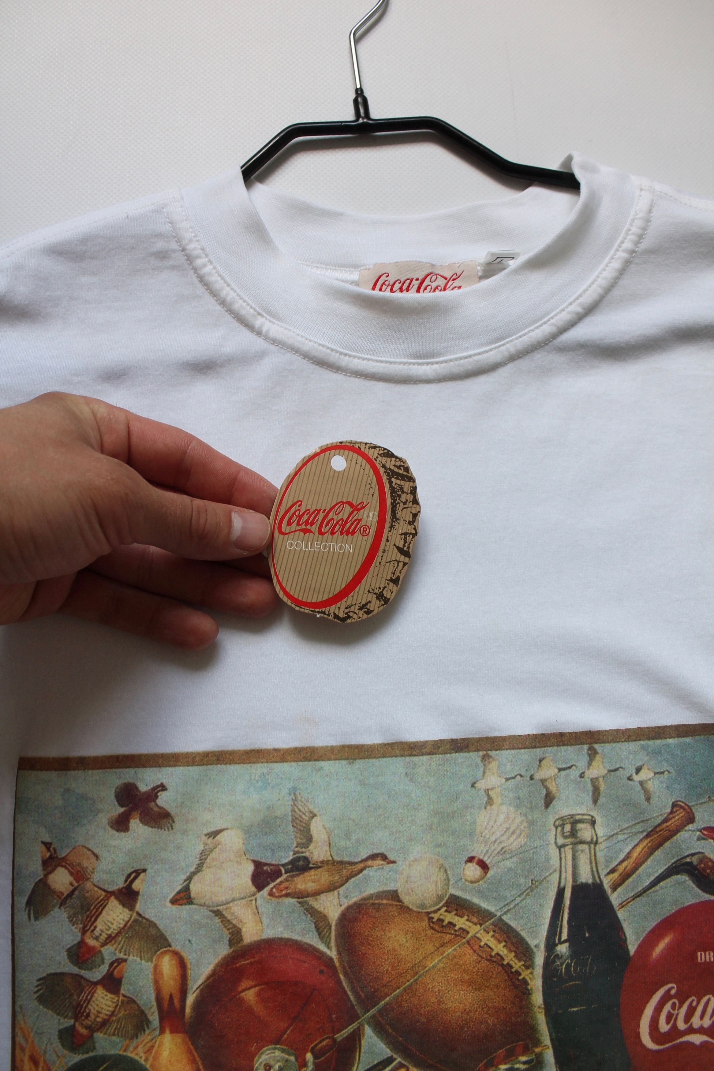 Coca Cola 1993 Coca Cola Vintage T Shirt Iconic Size US L / EU 52-54 / 3 - 9 Thumbnail