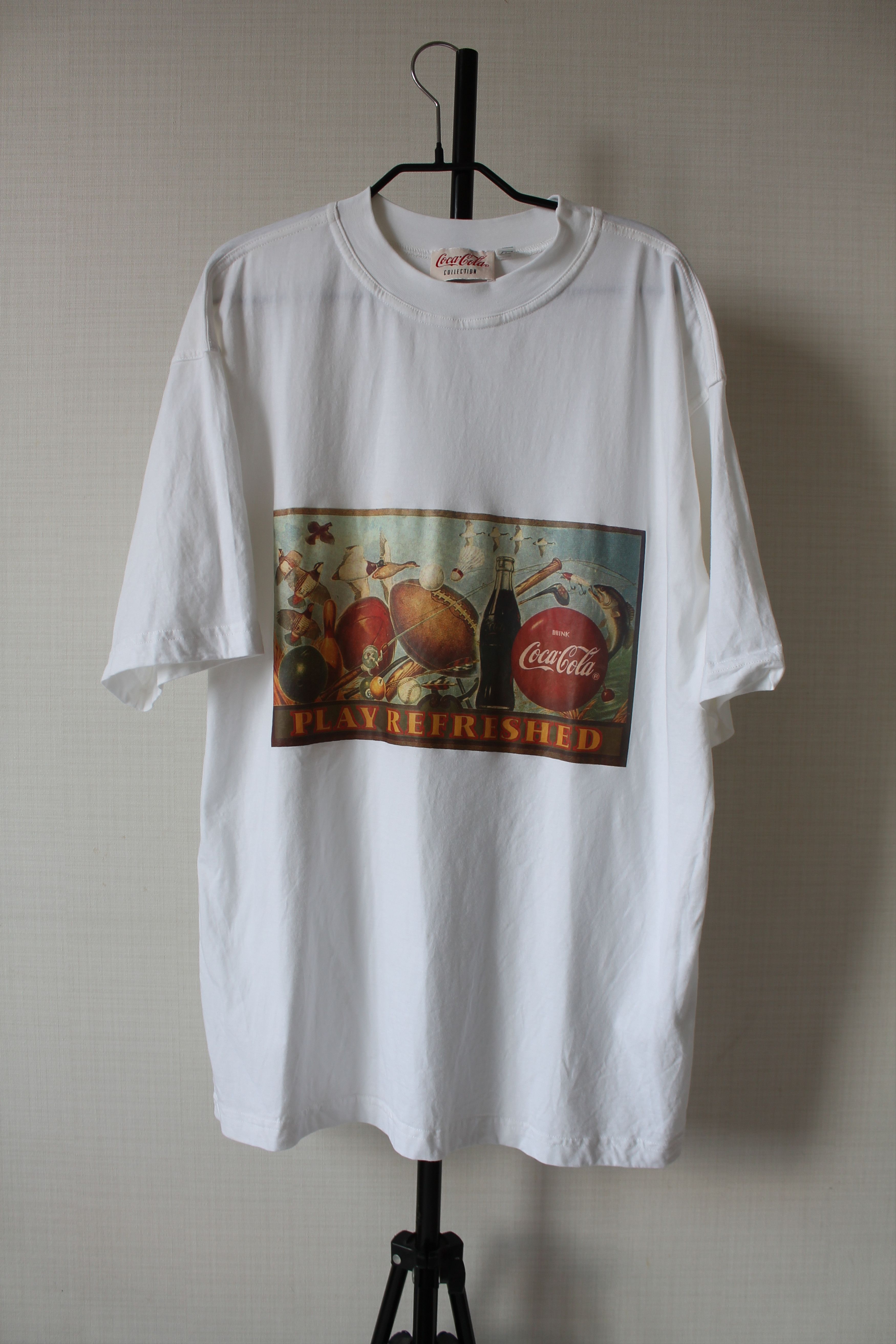 Coca Cola 1993 Coca Cola Vintage T Shirt Iconic Size US L / EU 52-54 / 3 - 5 Thumbnail