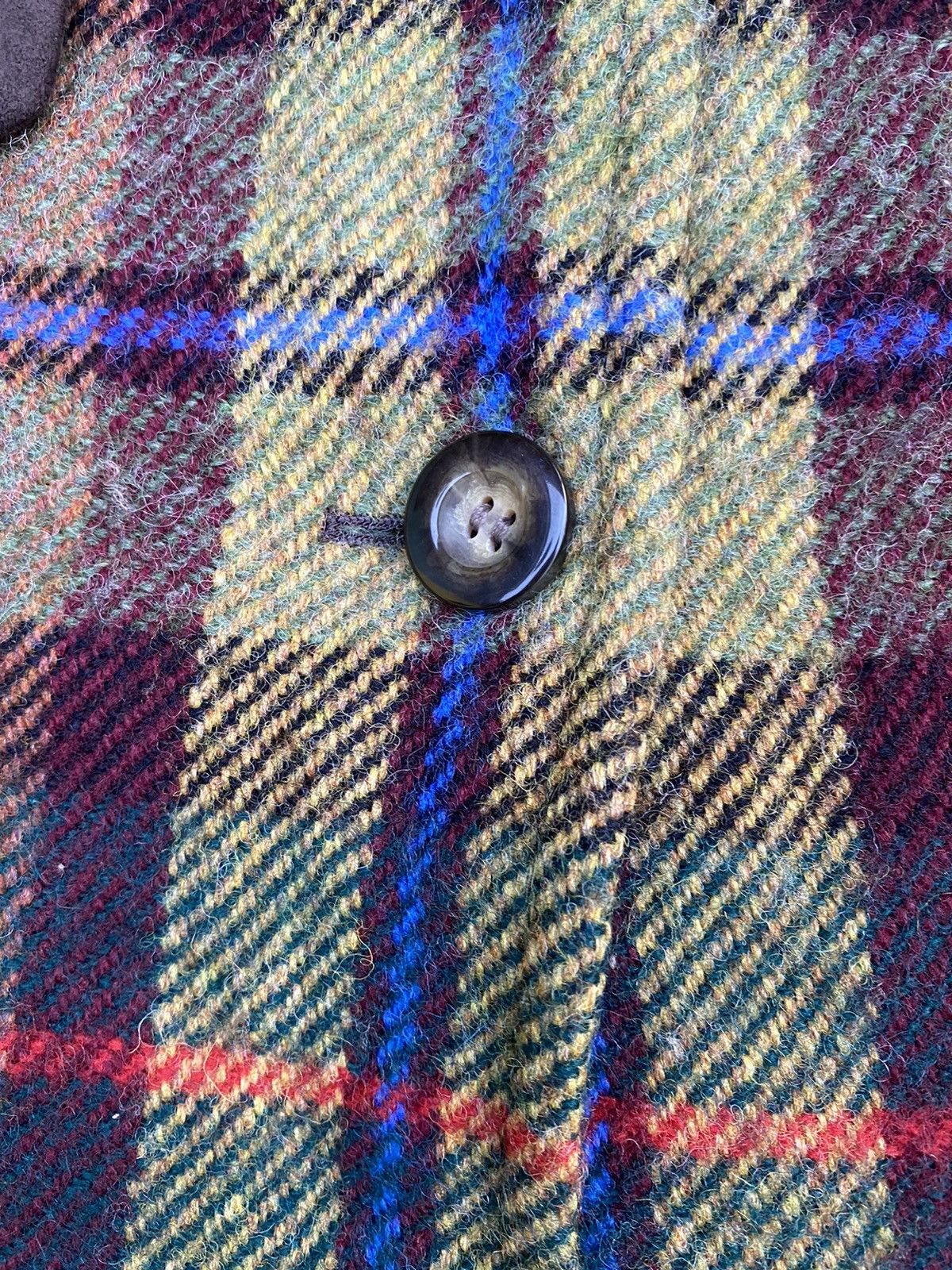 Designer × Givenchy × Vintage Vintage Givenchy Wool Checkered Jacket Size US M / EU 48-50 / 2 - 9 Thumbnail