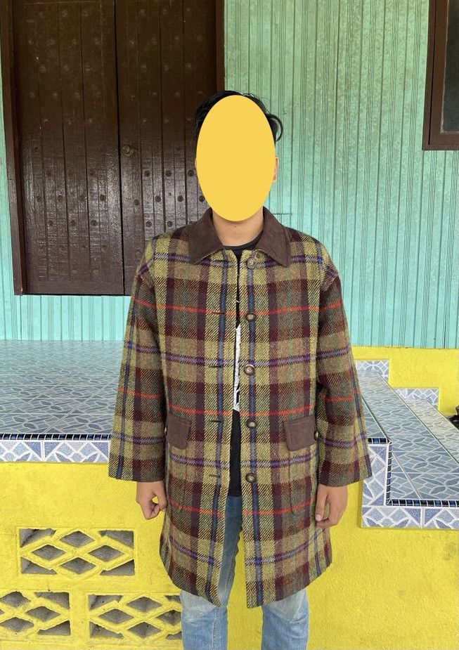 Designer × Givenchy × Vintage Vintage Givenchy Wool Checkered Jacket Size US M / EU 48-50 / 2 - 17 Thumbnail