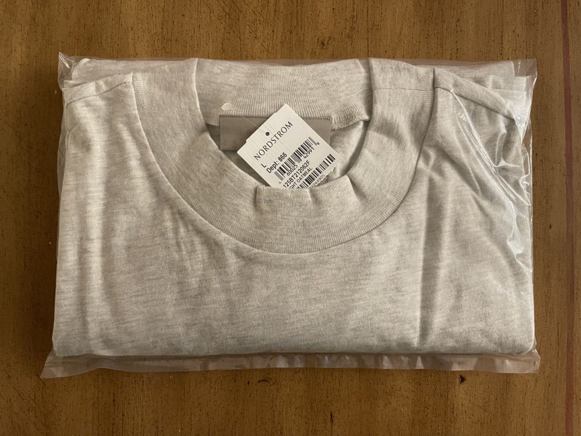 FOG × Fear of God × Pacsun FoG - Essentials Fear Of God Light Oatmeal T-Shirt Sz (L) Size US L / EU 52-54 / 3 - 5 Thumbnail