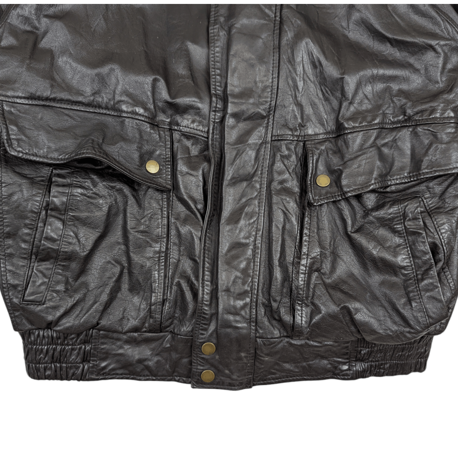 Japanese Brand Vintage 90's MAC HOPE Cowhide Leather Jacket Size US XL / EU 56 / 4 - 6 Thumbnail