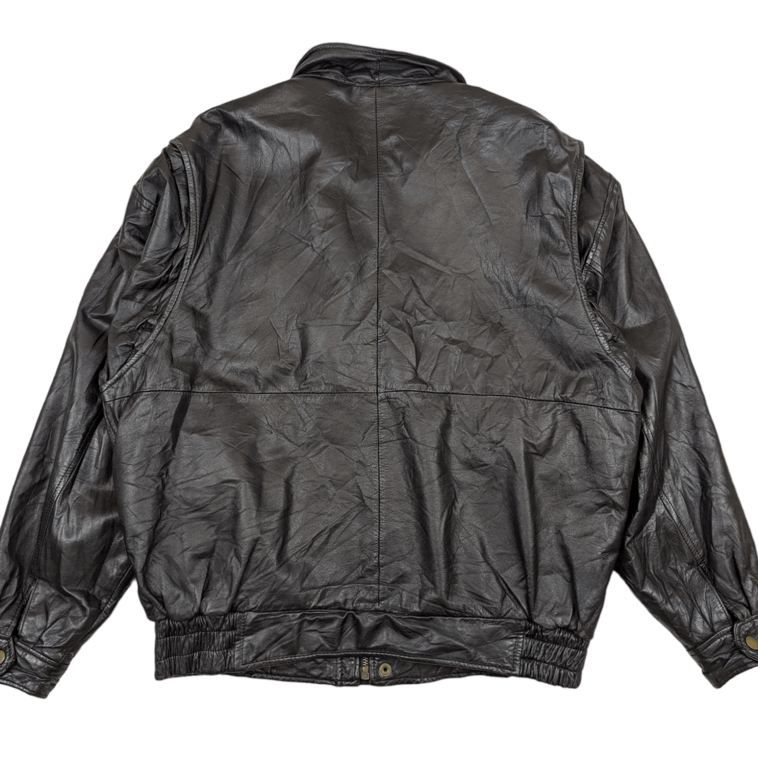 Japanese Brand Vintage 90's MAC HOPE Cowhide Leather Jacket Size US XL / EU 56 / 4 - 8 Thumbnail