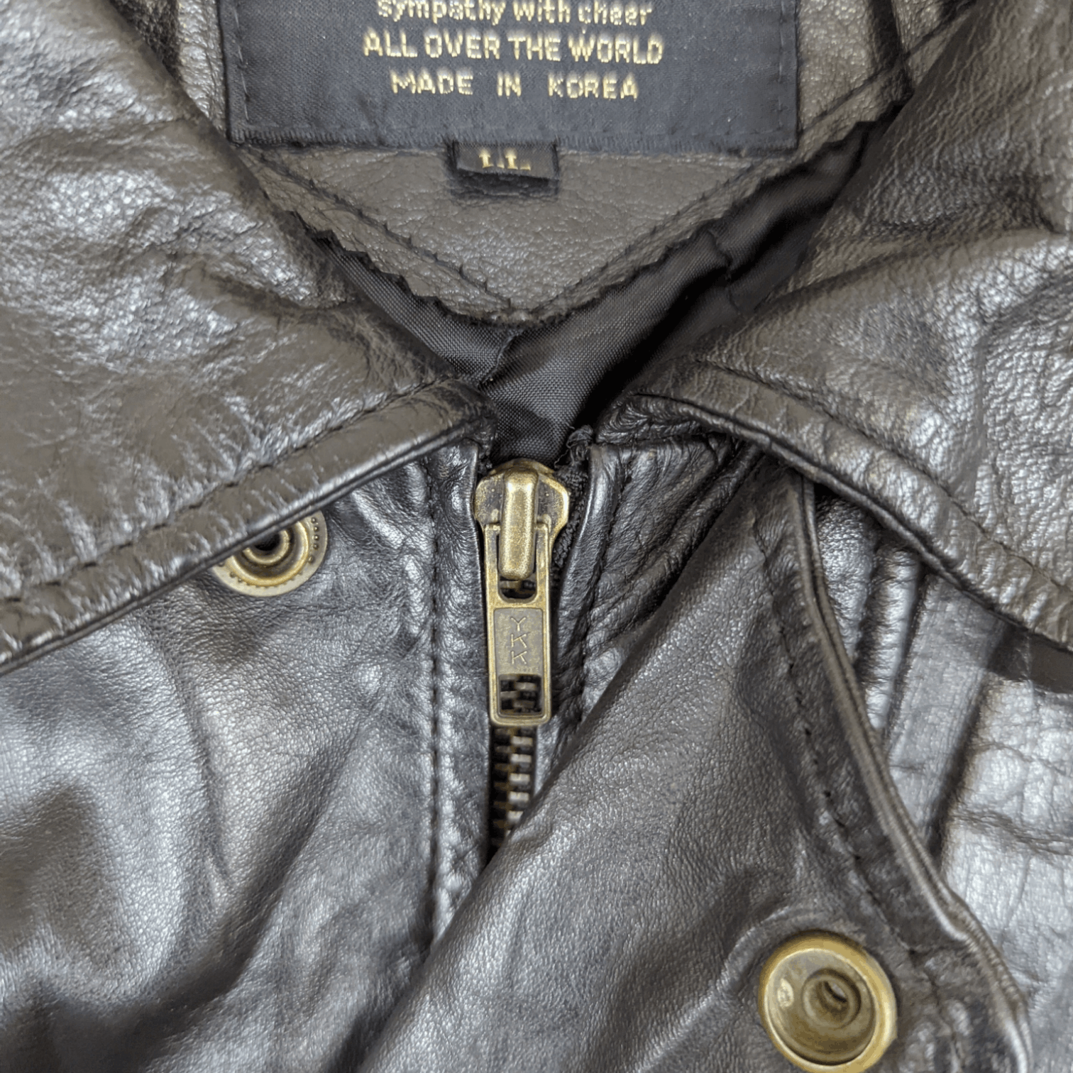 Japanese Brand Vintage 90's MAC HOPE Cowhide Leather Jacket Size US XL / EU 56 / 4 - 10 Thumbnail