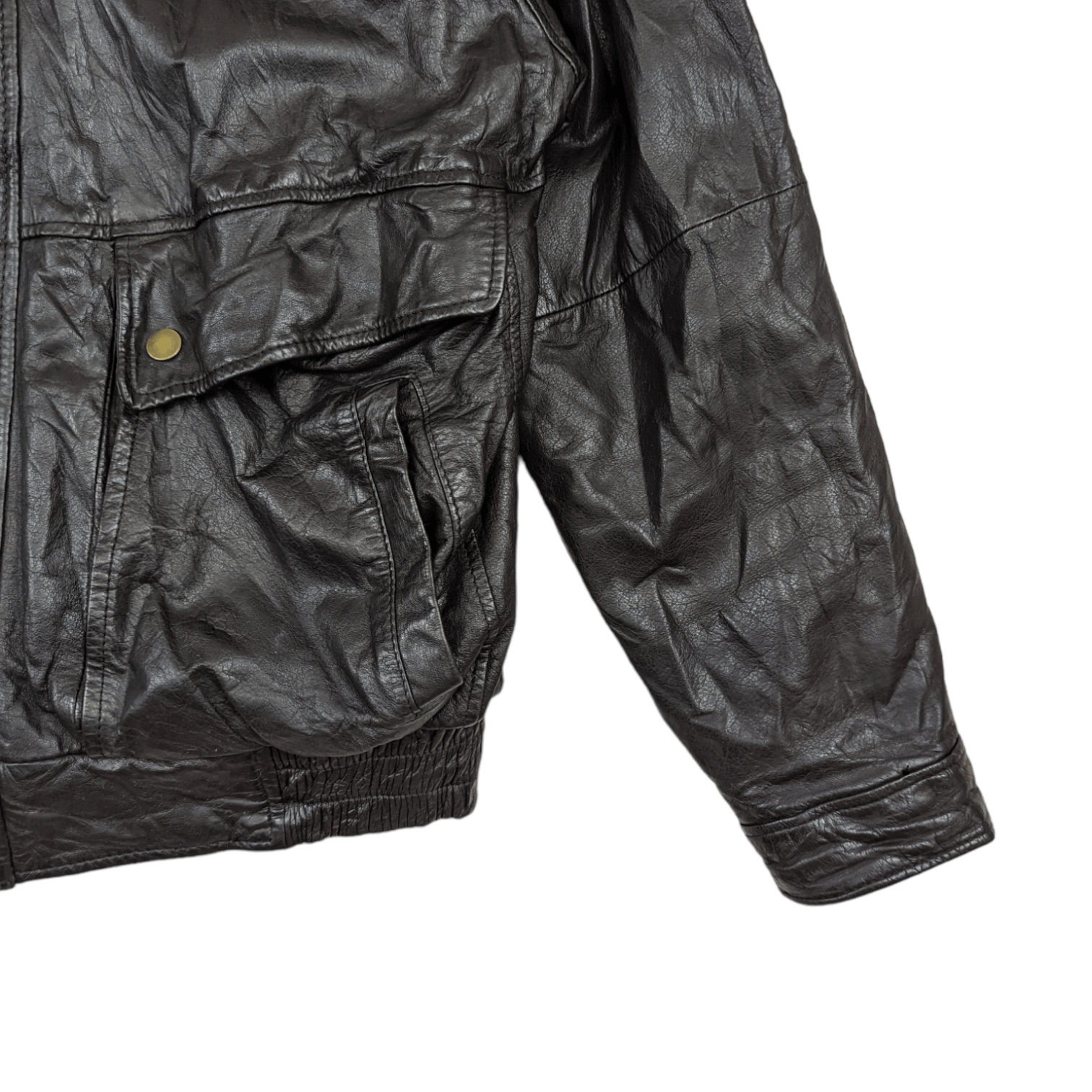 Japanese Brand Vintage 90's MAC HOPE Cowhide Leather Jacket Size US XL / EU 56 / 4 - 7 Thumbnail