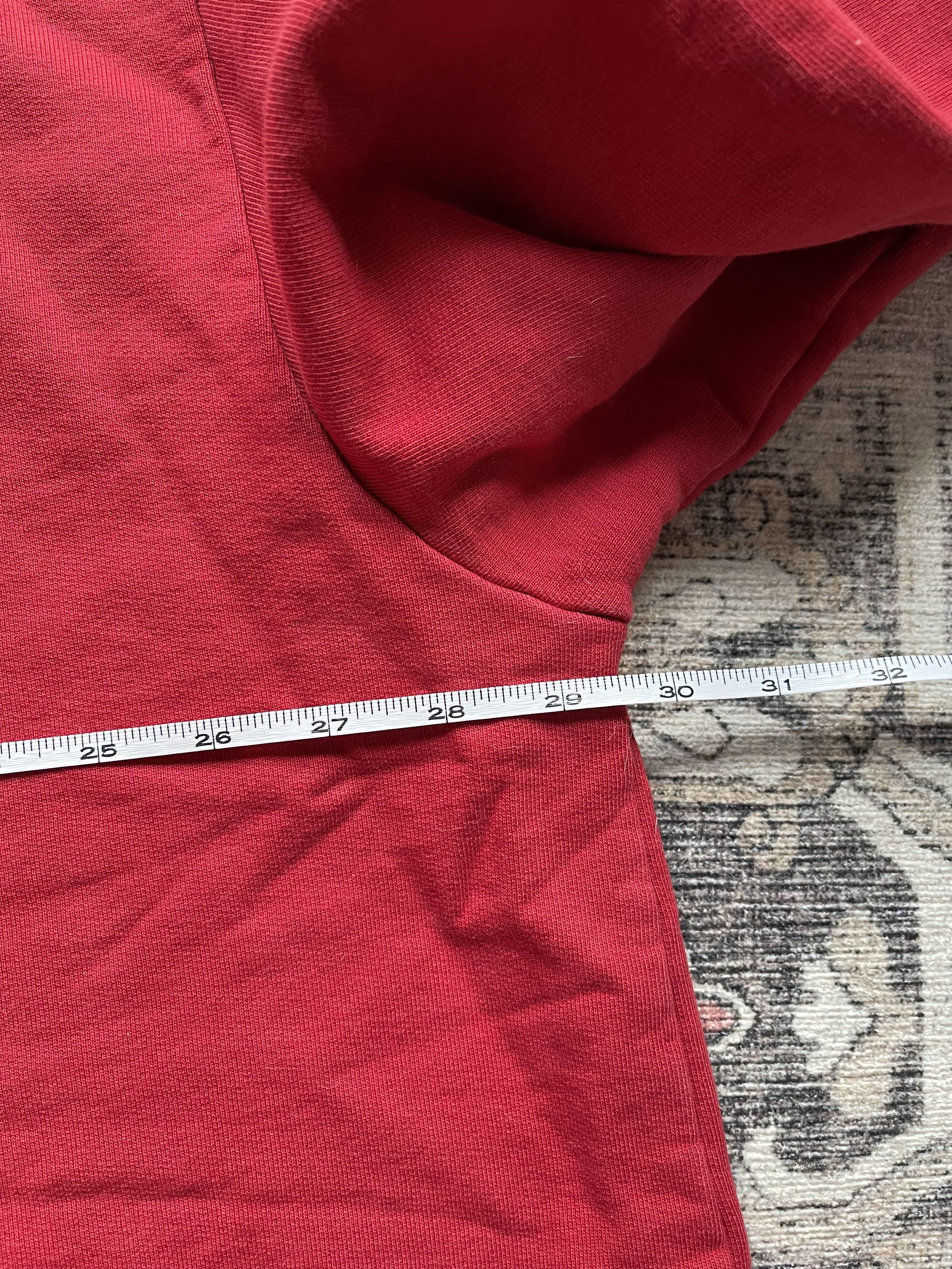 Sangiev Sangiev - Reversible Red Cropped Jumper/Sweatshirt Size US XL / EU 56 / 4 - 4 Thumbnail