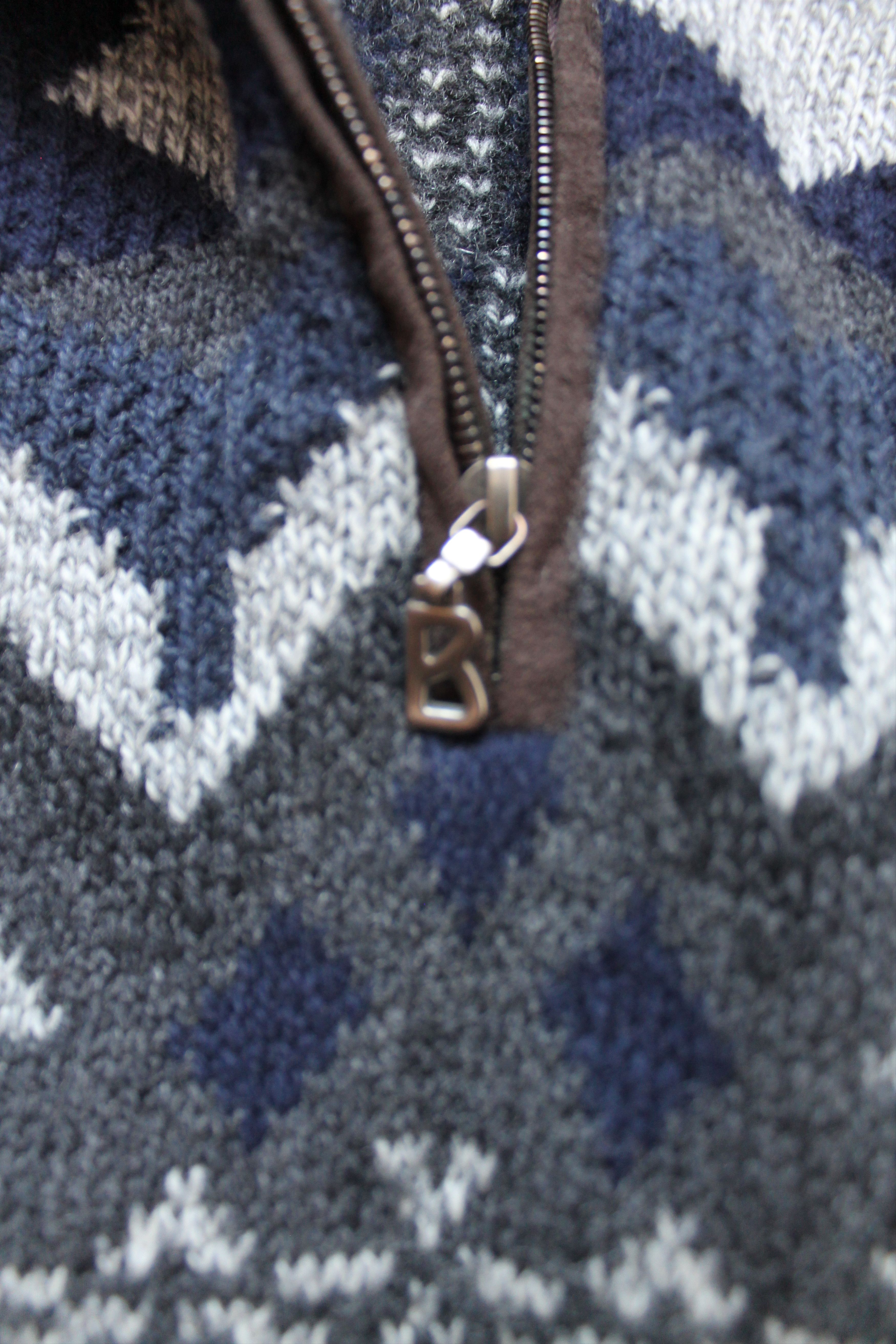 Bogner MICHAEL BOGNER VIntage WOOL WARM SWEATER 1/4 Zip Size US L / EU 52-54 / 3 - 7 Thumbnail