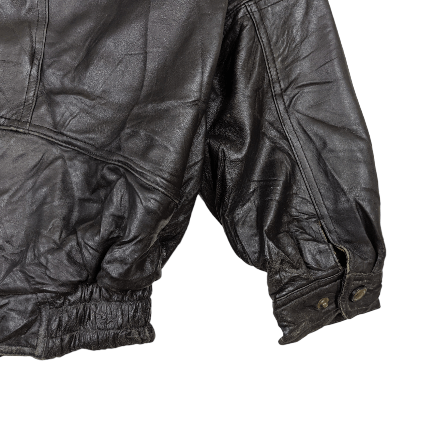 Japanese Brand Vintage JAPAN Handmade Leather Jacket Italian Leather Size US M / EU 48-50 / 2 - 9 Thumbnail