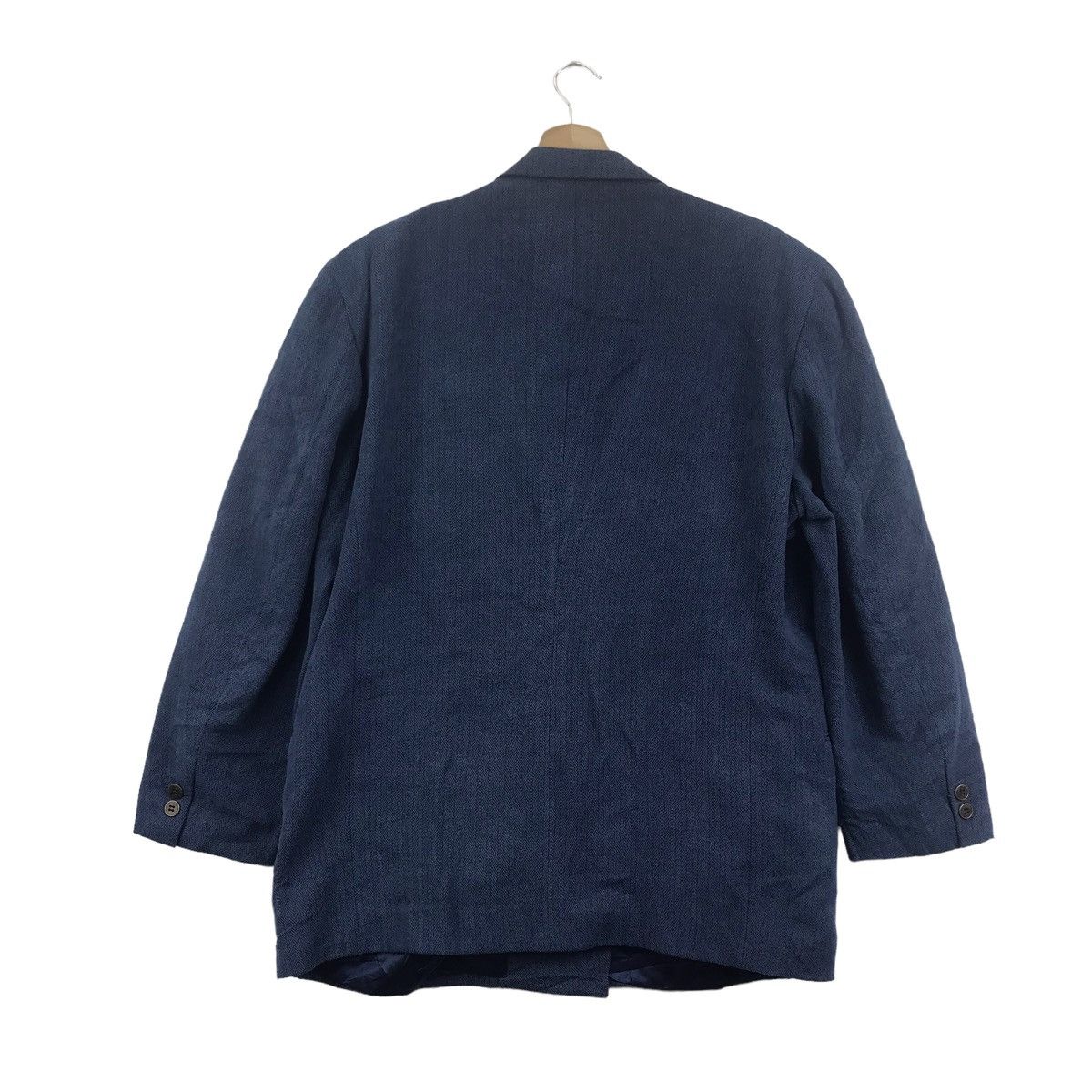 Lancel Vintage LANCEL PARIS France Designer Blue Plain Blazer Size US L / EU 52-54 / 3 - 8 Thumbnail