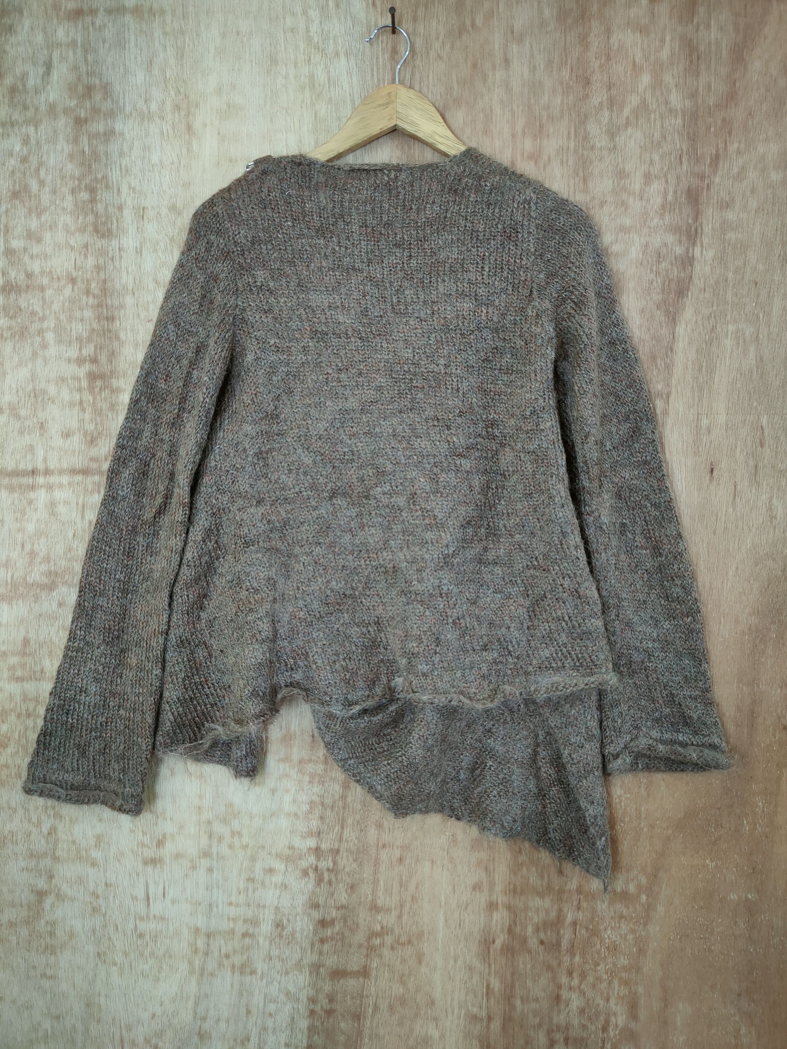 Aran Isles Knitwear DL Coigirl Magie mohair brown cardigan thin winter #46-437 Size US S / EU 44-46 / 1 - 10 Thumbnail