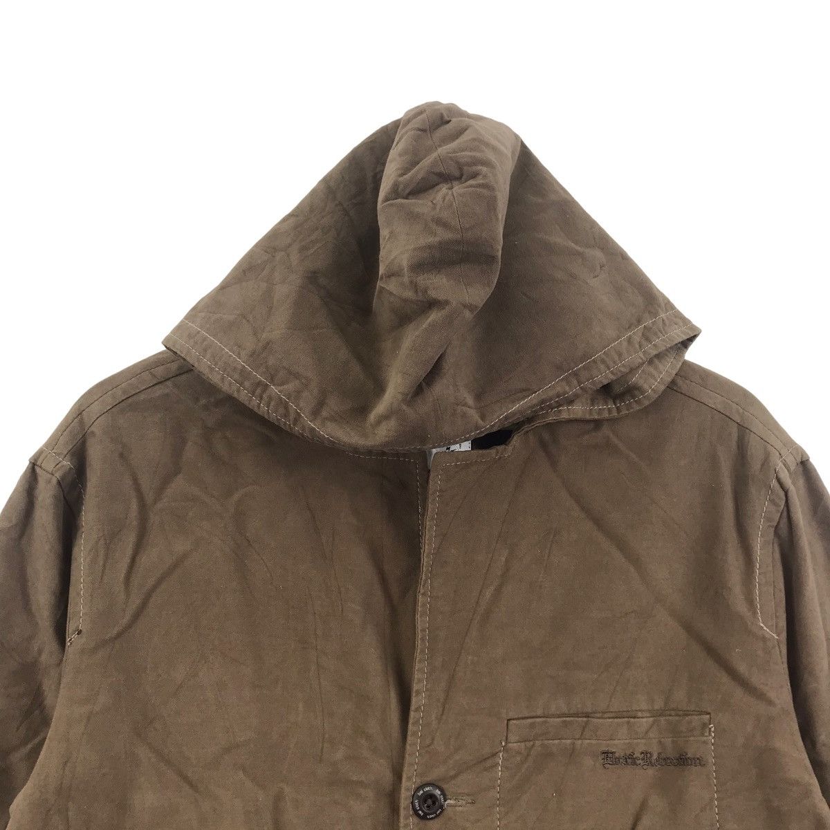 Japanese Brand BALANCE Co. Ltd Jumper Japanese Brand Chore Hooded Jacket Size US L / EU 52-54 / 3 - 2 Thumbnail