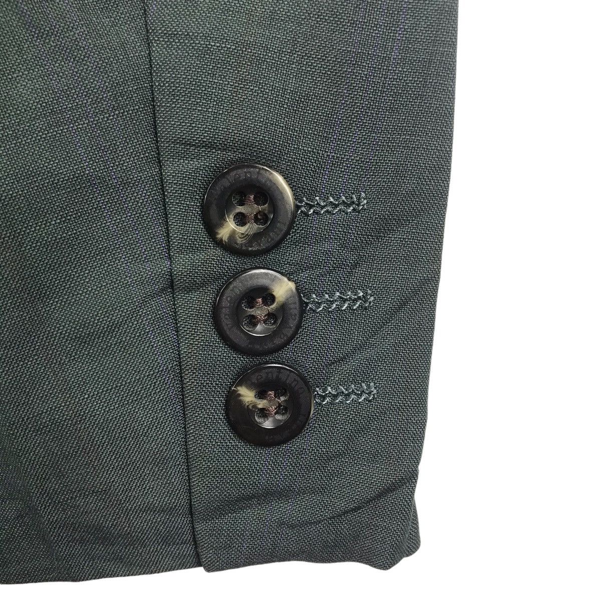 Valentino VALENTINO GARAVANI Italian Brand Grey Plain Blazer Coat Size US L / EU 52-54 / 3 - 4 Thumbnail